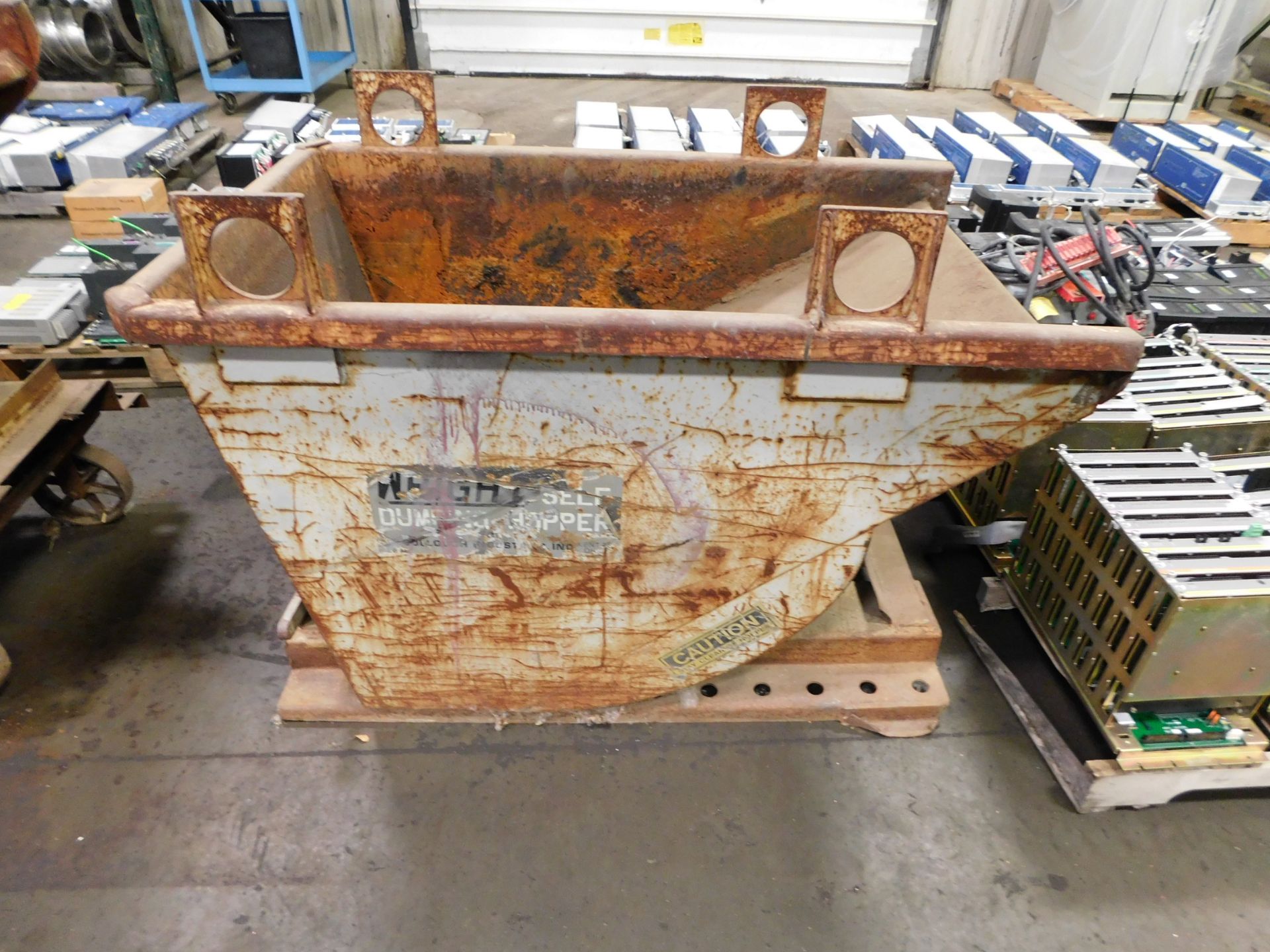 Dump Hopper w/ Hooks - Image 2 of 2