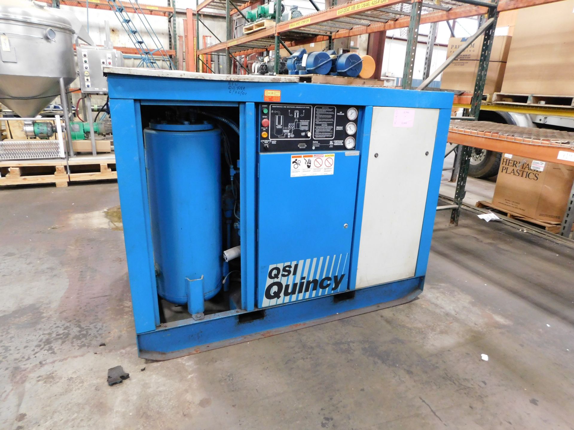 QSI Quincy QSI1245A CA21A Air Compressor