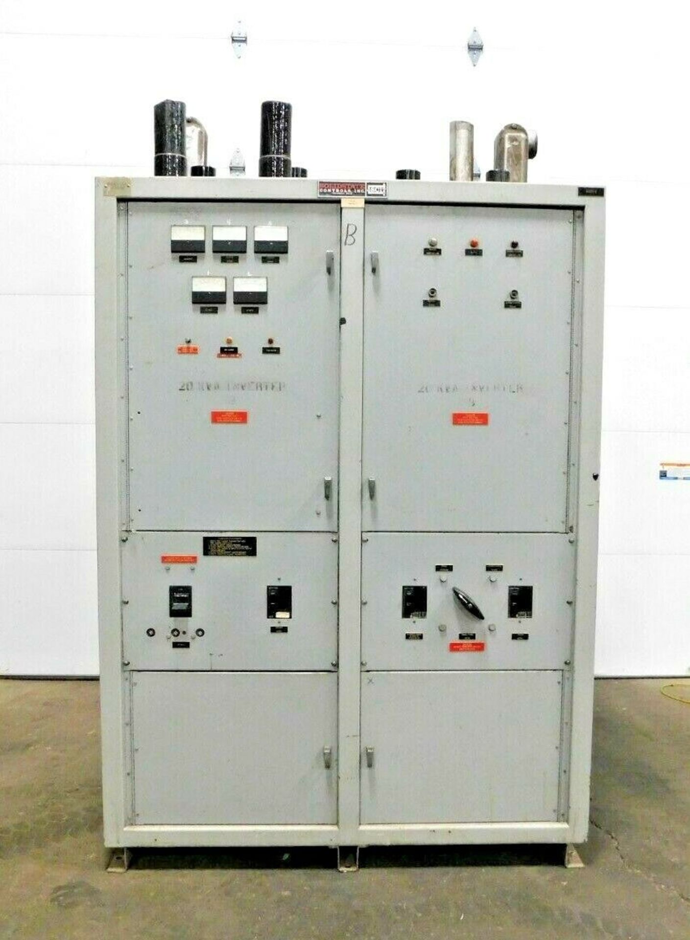 SLI Solid State Controls 20 KVA Power Inverter. 1 Ph. 60 Hz. 120 VAC.