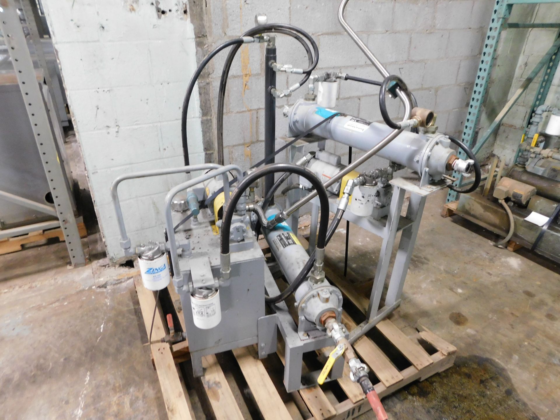 Lot of (2) Hydraulic Power Pack Exchanger System