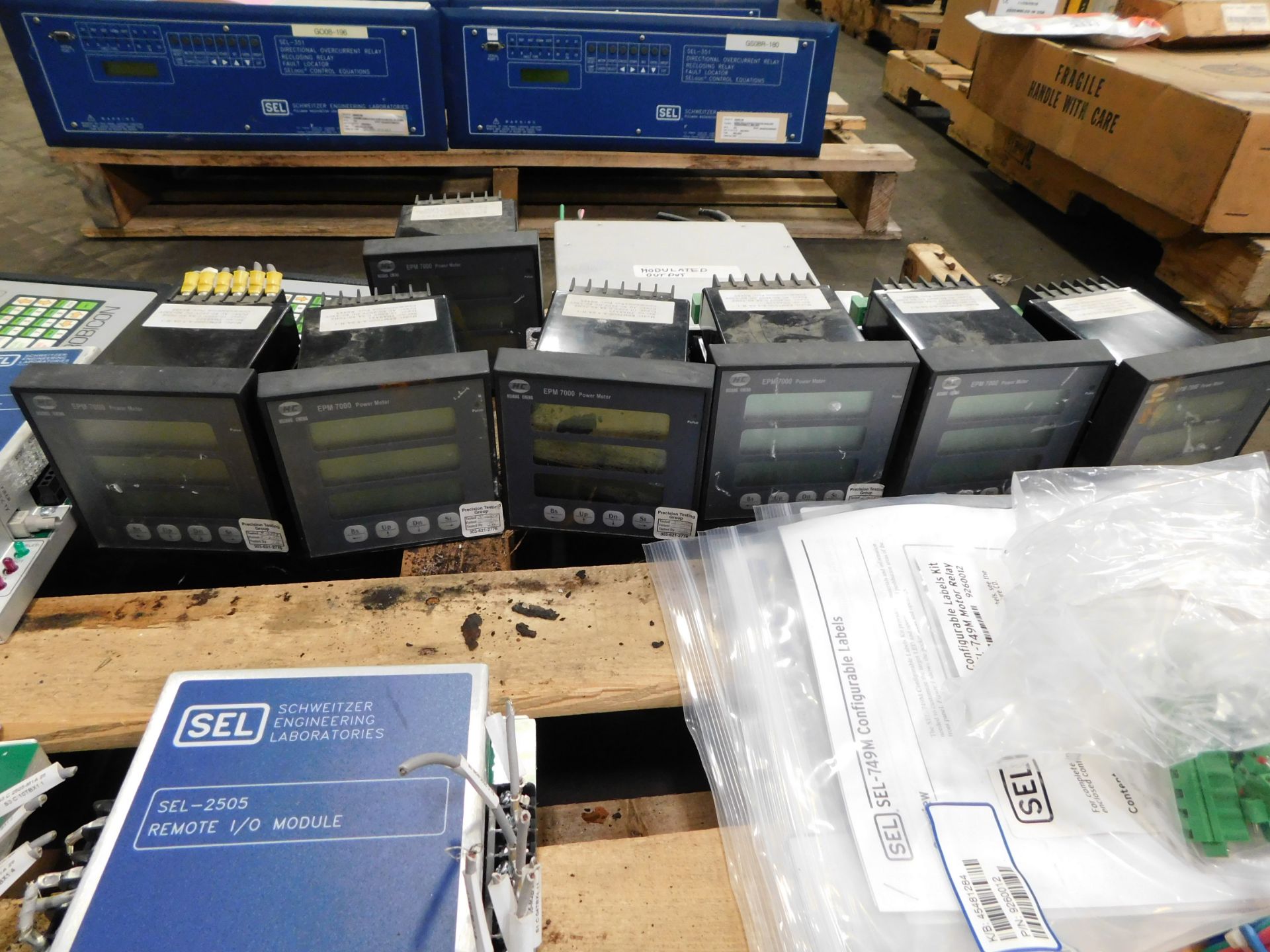 Pallet of SEL Switchgear Relays and HC Power Meters - Image 5 of 5