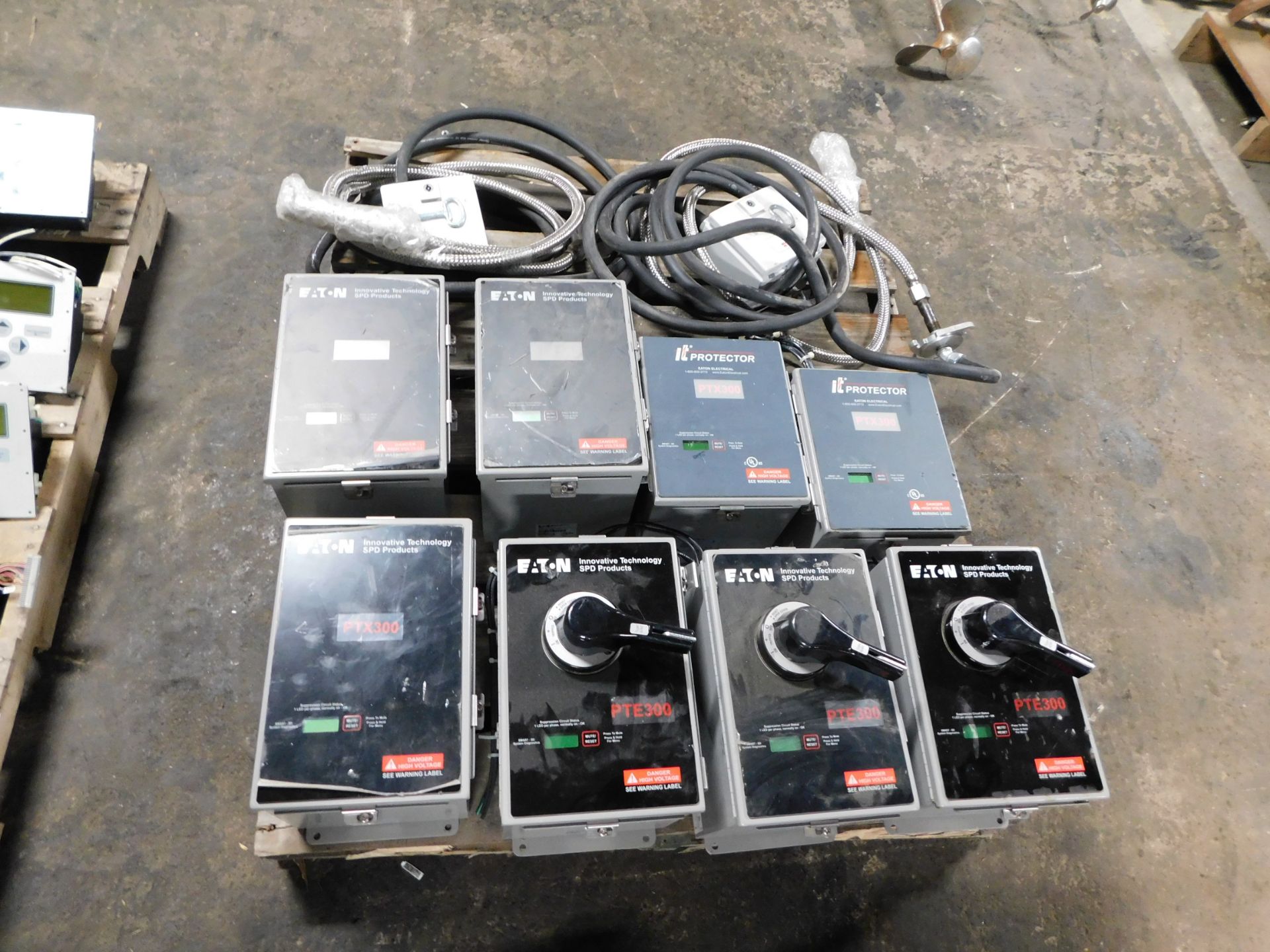 Pallet of Misc. Electrical - PTX300 Surge Protectors / Suppressors & ABB Switchgear Power Supplies