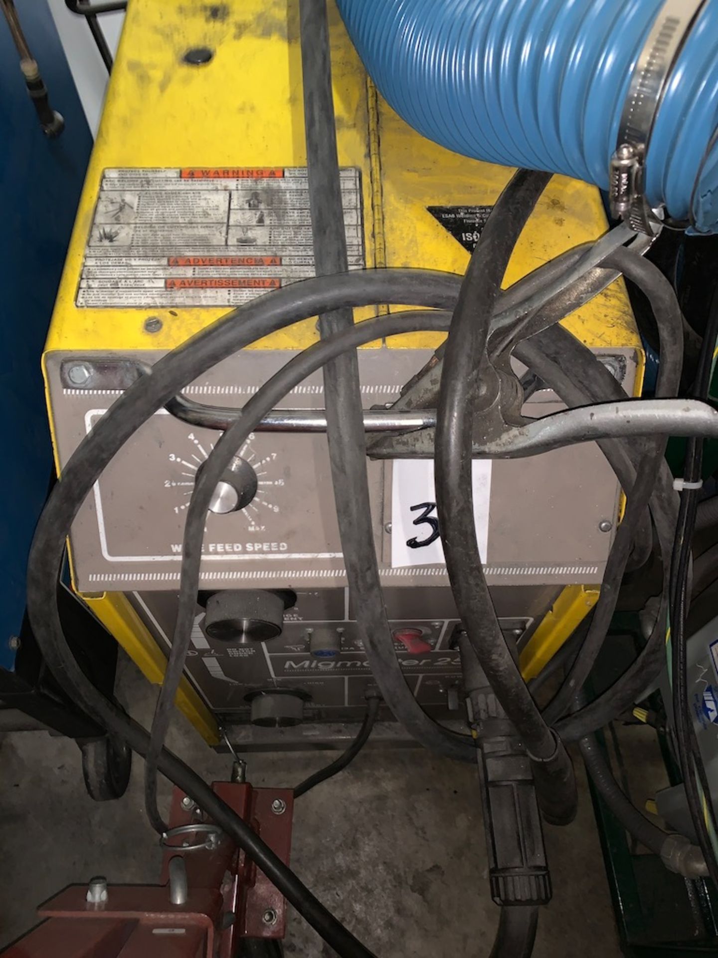 ESAB MIGMASTER 250 Wire Welder, Mobile - Image 7 of 7