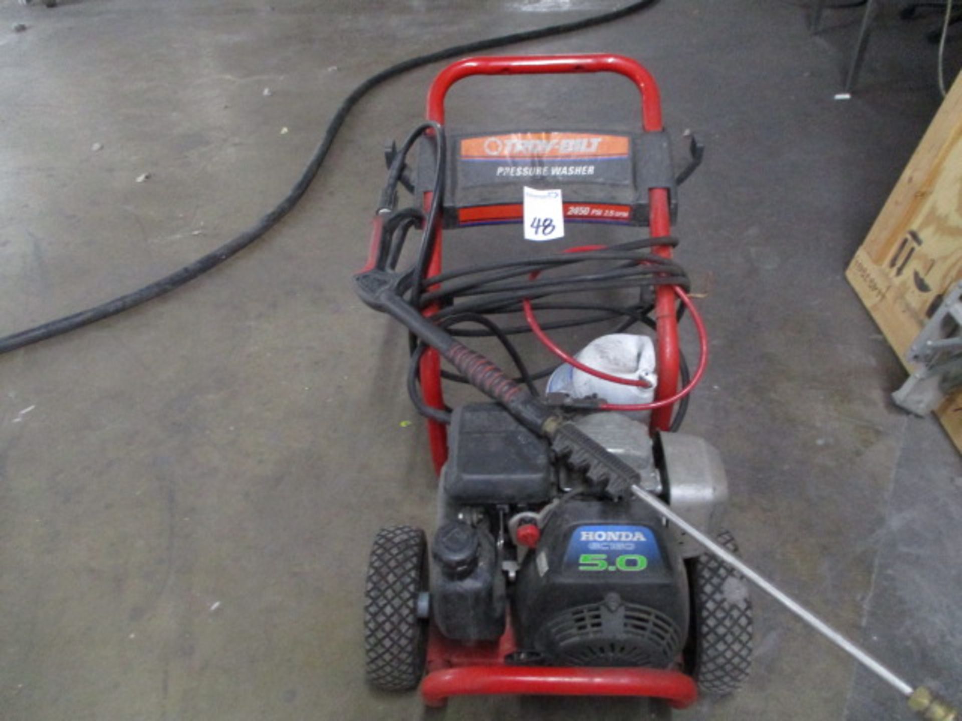 Troy-Bilt 01903 Mobile Pressure Washer 2450 PSI 2.5GPM - Image 2 of 6