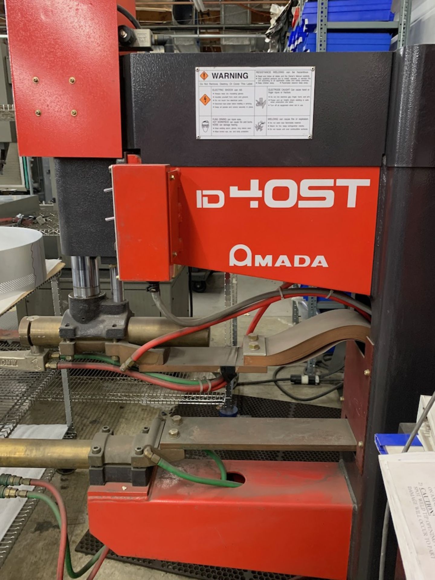 (1999) Amada 405T Spot Welding System, Press Type SN/ 195192 Includes Amada ID40ST Micro Computer Co - Image 3 of 6