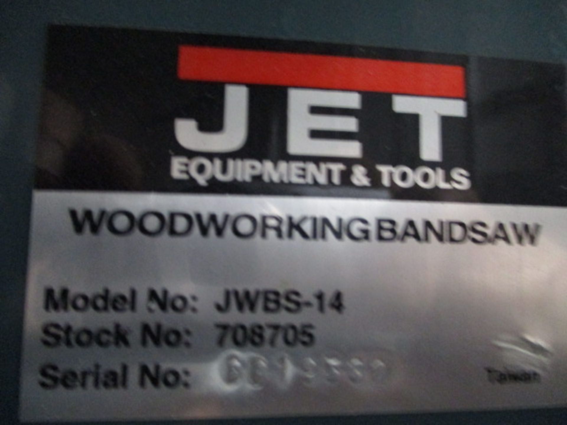 Jet JWB514 14" Wood Working Bundsaw - Image 17 of 17