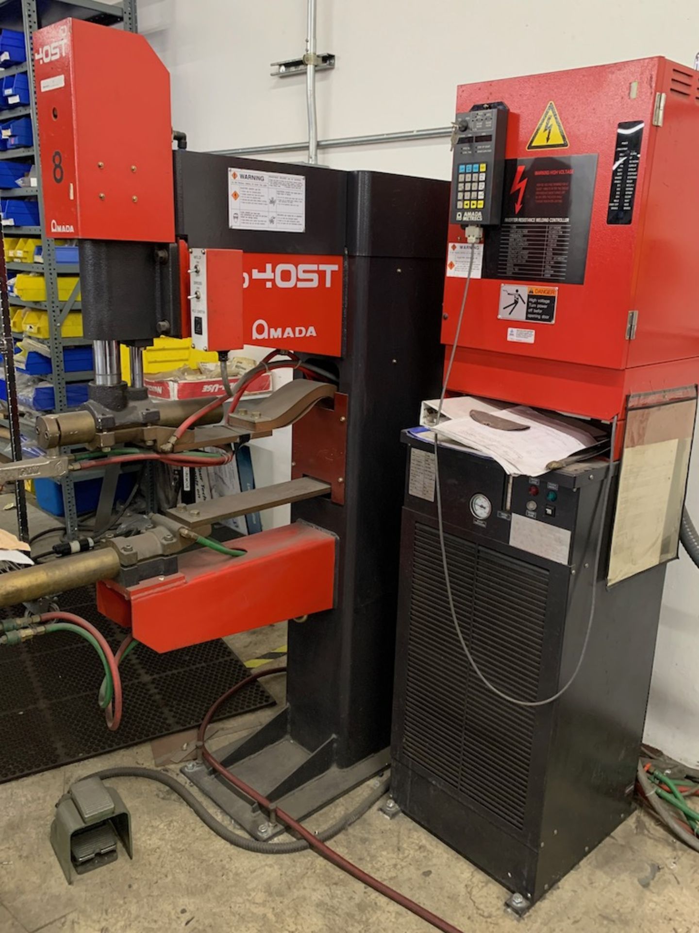 (1999) Amada 405T Spot Welding System, Press Type SN/ 195192 Includes Amada ID40ST Micro Computer Co - Image 2 of 6