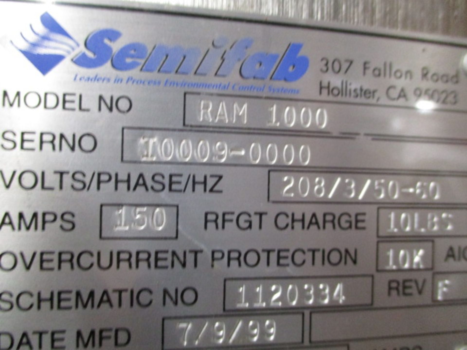 SemiLab Pam E1000 Remote Air Handling Module - Image 12 of 13