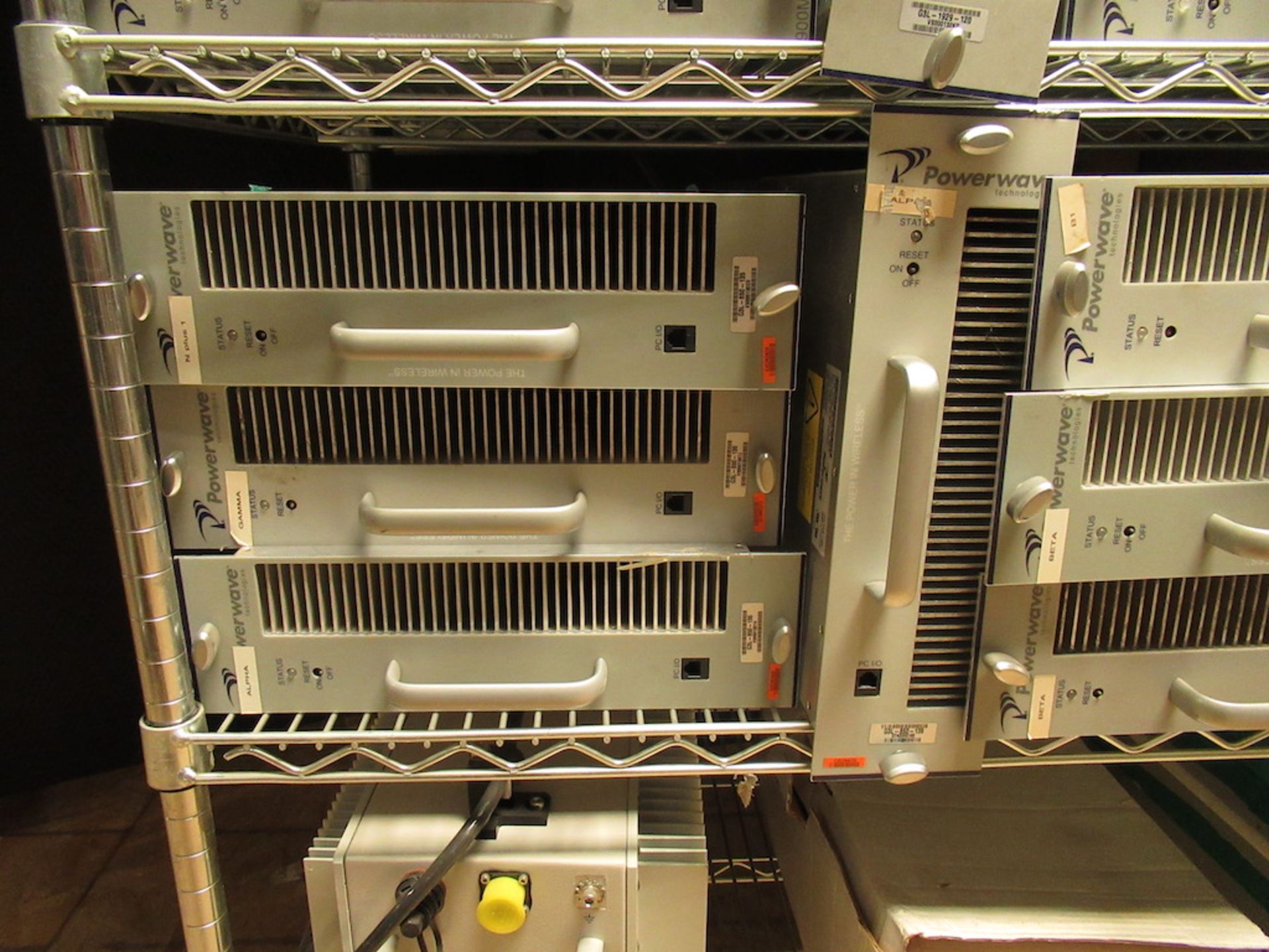 Lot to Include Entire Rack: (1) Powerwave 1 Command Combiner, (14) Powerwave G3L-1929-120, - Image 12 of 15
