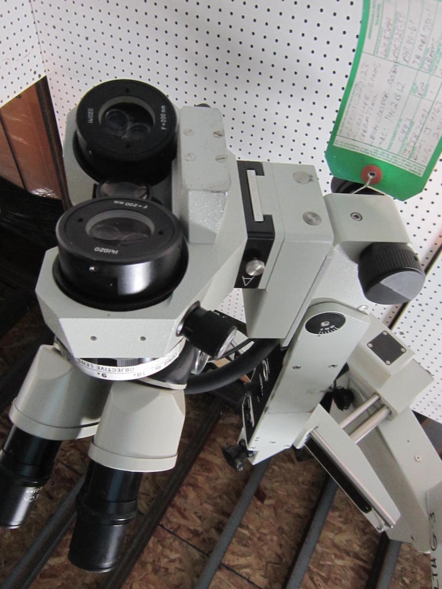 Weck Surgical Systems Microscope 1402 B12 with Light, Object Lens 200mm with Foot Switch - Image 31 of 32