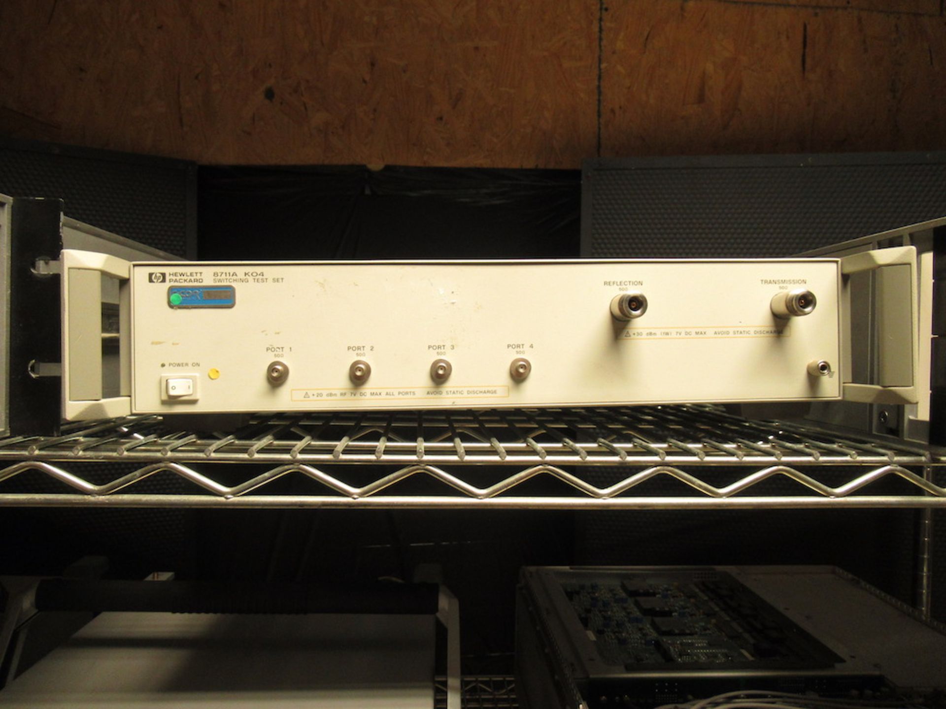 Lot to Include Entire Rack: (1) Scientifc Atlanta 2180 Signal Source, (1) HP 8711A K04 Switching - Bild 3 aus 5