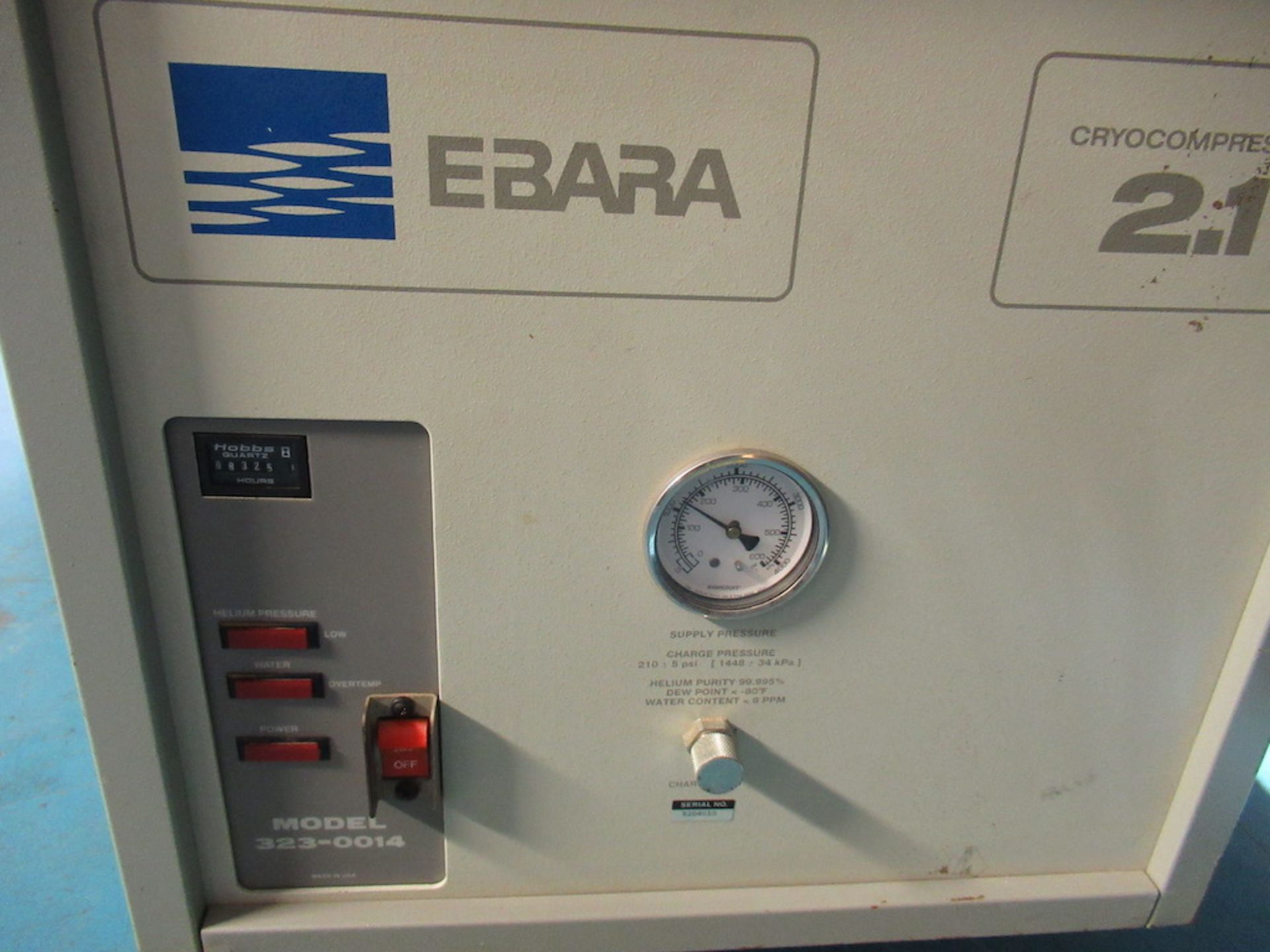 Ebara Cryocompressor and CVI CVST Compressor - Image 6 of 9