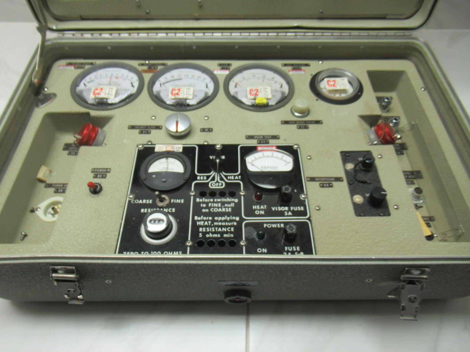 Lot to Include: (4) Anemometer, Servo Cartridge, Fiber Spliceing Kit, Pressure Suit Tester - Image 14 of 30