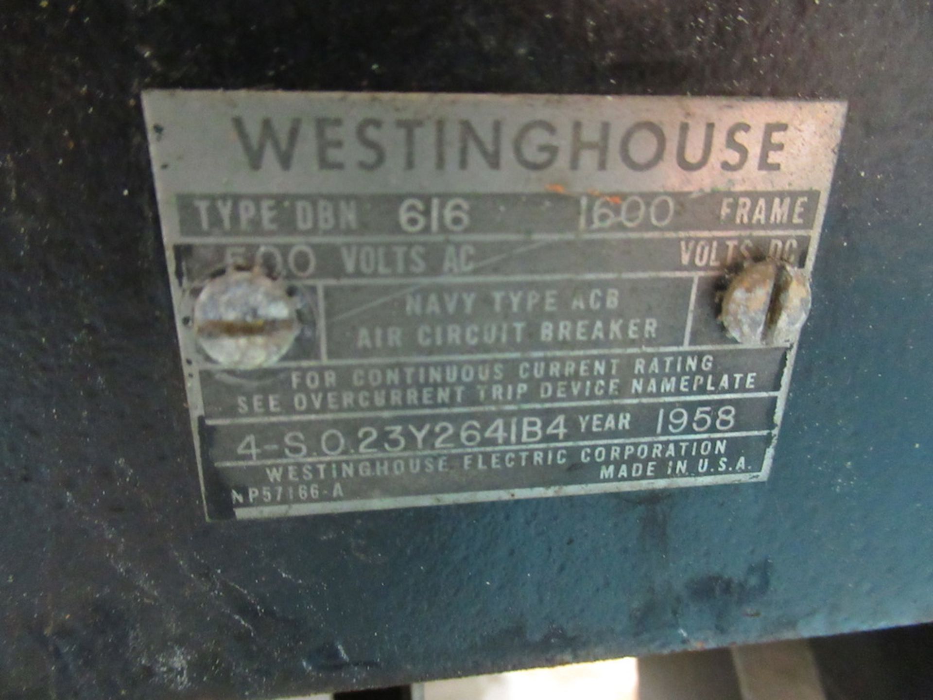 Westinghouse 16000A Frame Circuit Breaker - Image 4 of 11