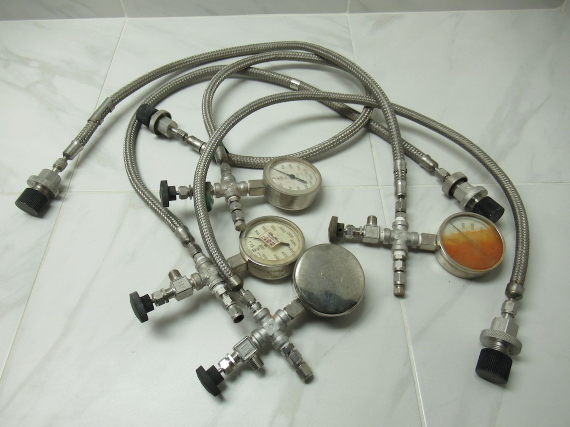 Lot to Include: (44) Air filters, Pneumatic Storage, Hoses, Piston Assembly - Bild 6 aus 50