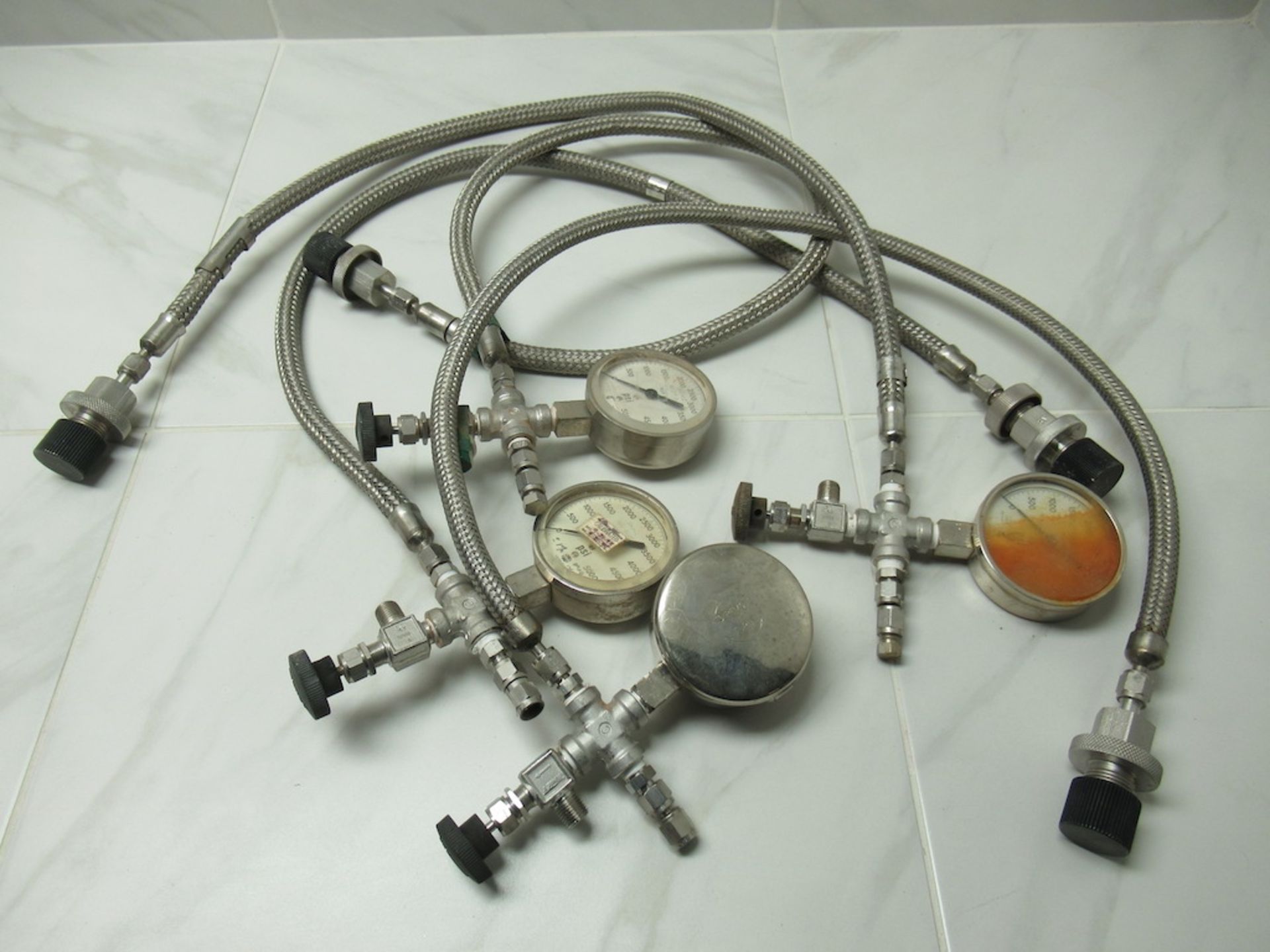 Lot to Include: (44) Air filters, Pneumatic Storage, Hoses, Piston Assembly - Image 6 of 50