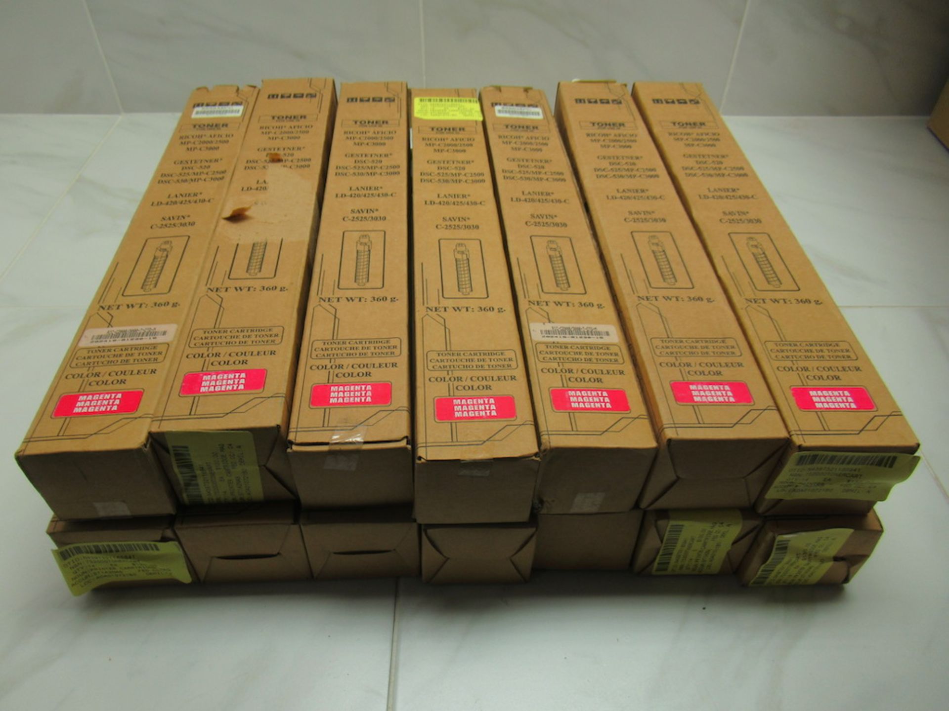 Lot to Include: (64) Toner Cartridges, HP, Ricoh - Image 27 of 29