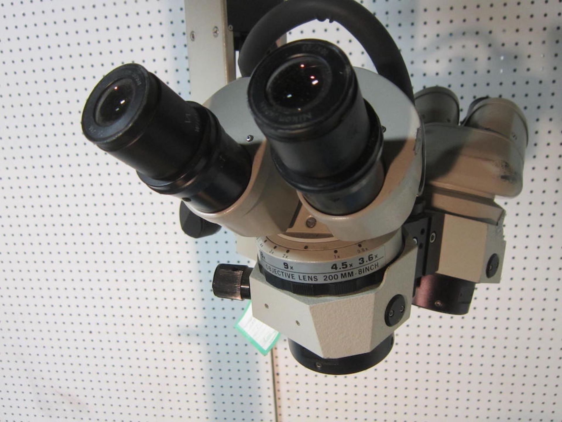 Weck Surgical Systems Microscope 1402 B12 with Light, Object Lens 200mm with Foot Switch - Image 10 of 32