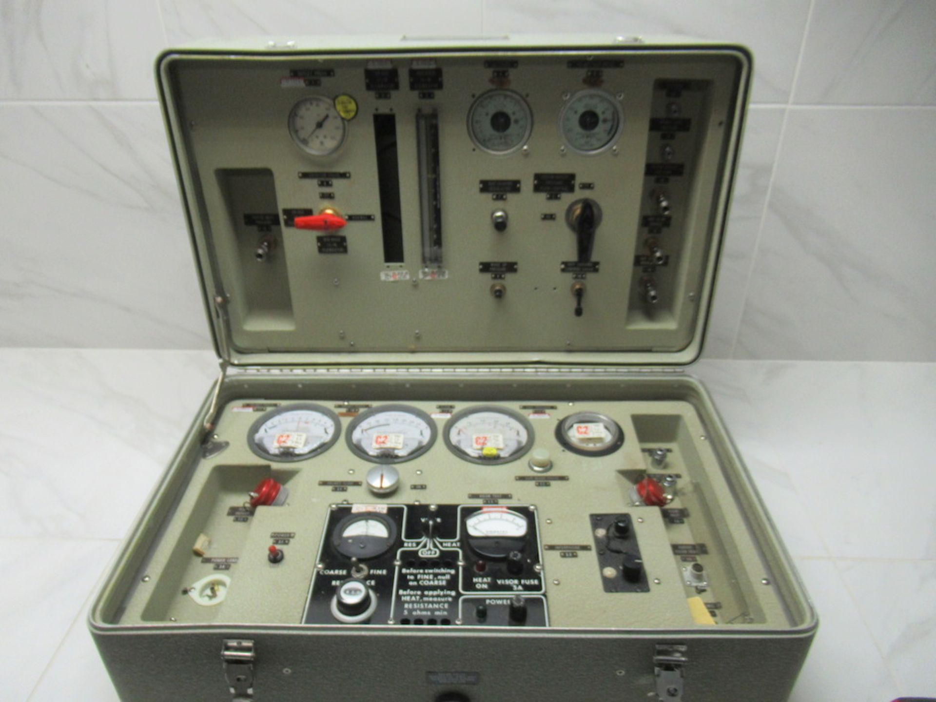 Lot to Include: (4) Anemometer, Servo Cartridge, Fiber Spliceing Kit, Pressure Suit Tester - Image 13 of 30