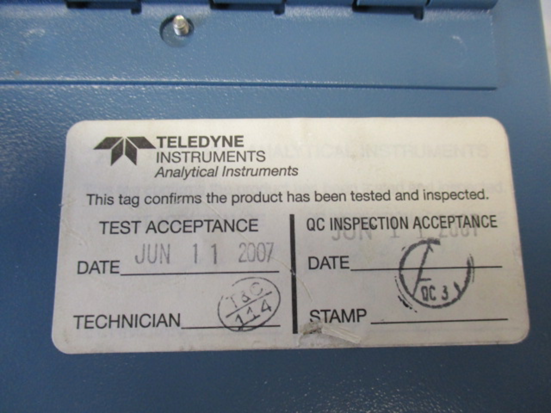 Teledyne Micro Precision Oxygen Percentage Battery Tester - Image 5 of 5