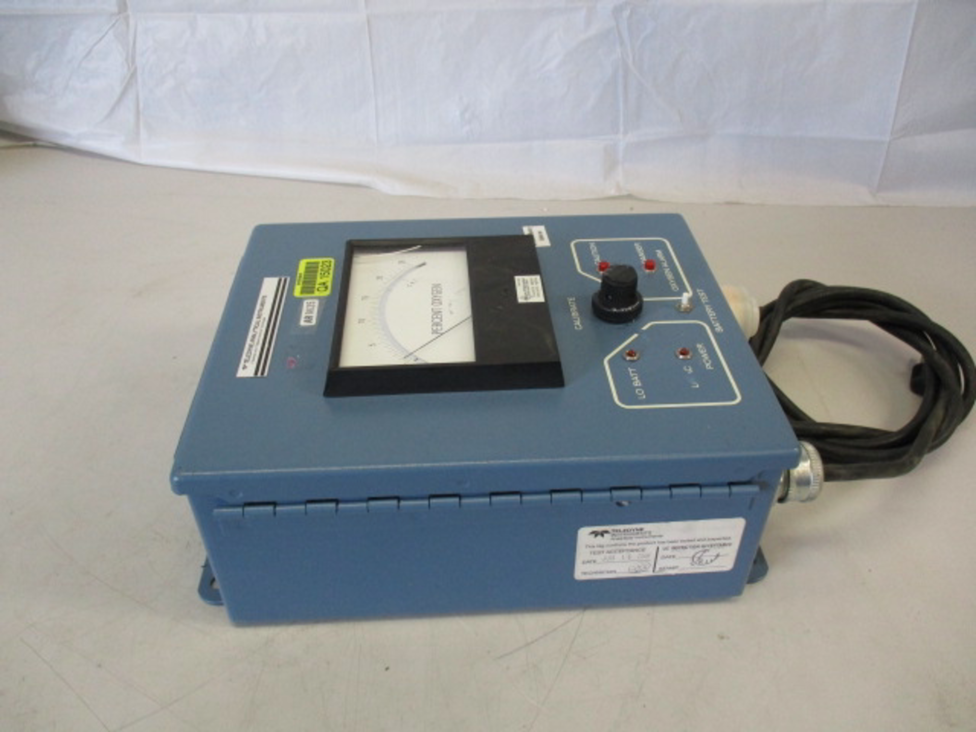 Teledyne Micro Precision Oxygen Percentage Battery Tester - Image 3 of 5