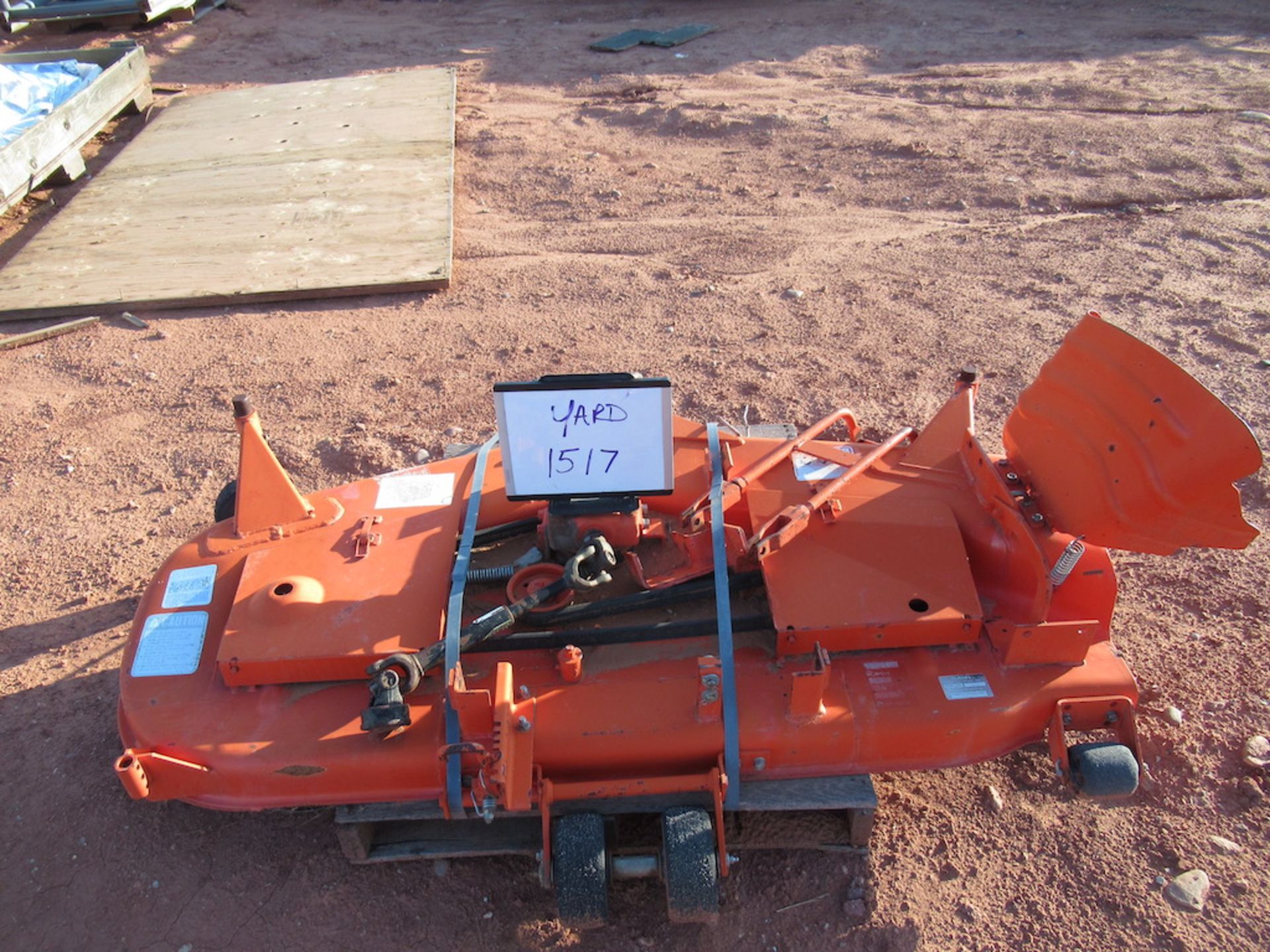 Lawn Mower Attachment, Kubota Model RC60-24B, 1, 364 lbs, 62"x48"x27" (pallet), ISLE 2 POD 21