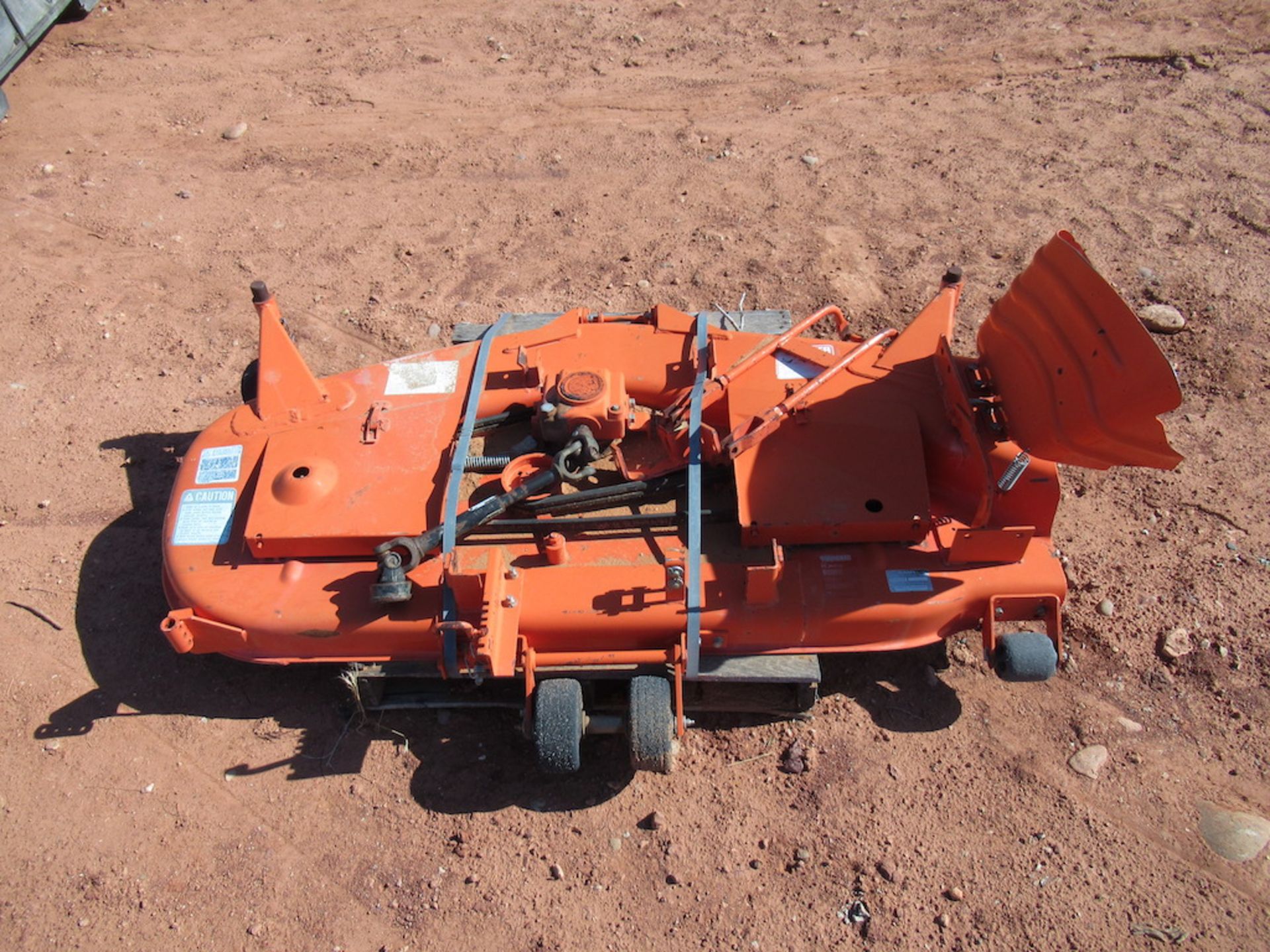 Lawn Mower Attachment, Kubota Model RC60-24B, 1, 364 lbs, 62"x48"x27" (pallet), ISLE 2 POD 21 - Image 5 of 9