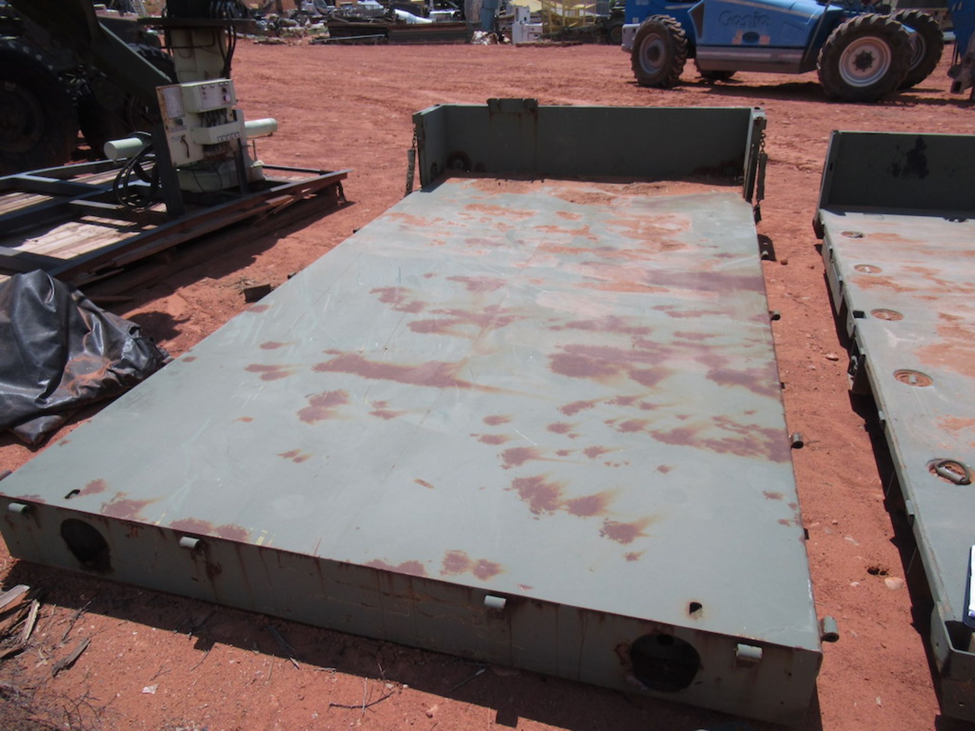 14 Fy. Steel Military Flat Bed, 1, 1964 lbs, 173"x96"x33", ISLE 1 POD 13 - Image 5 of 10