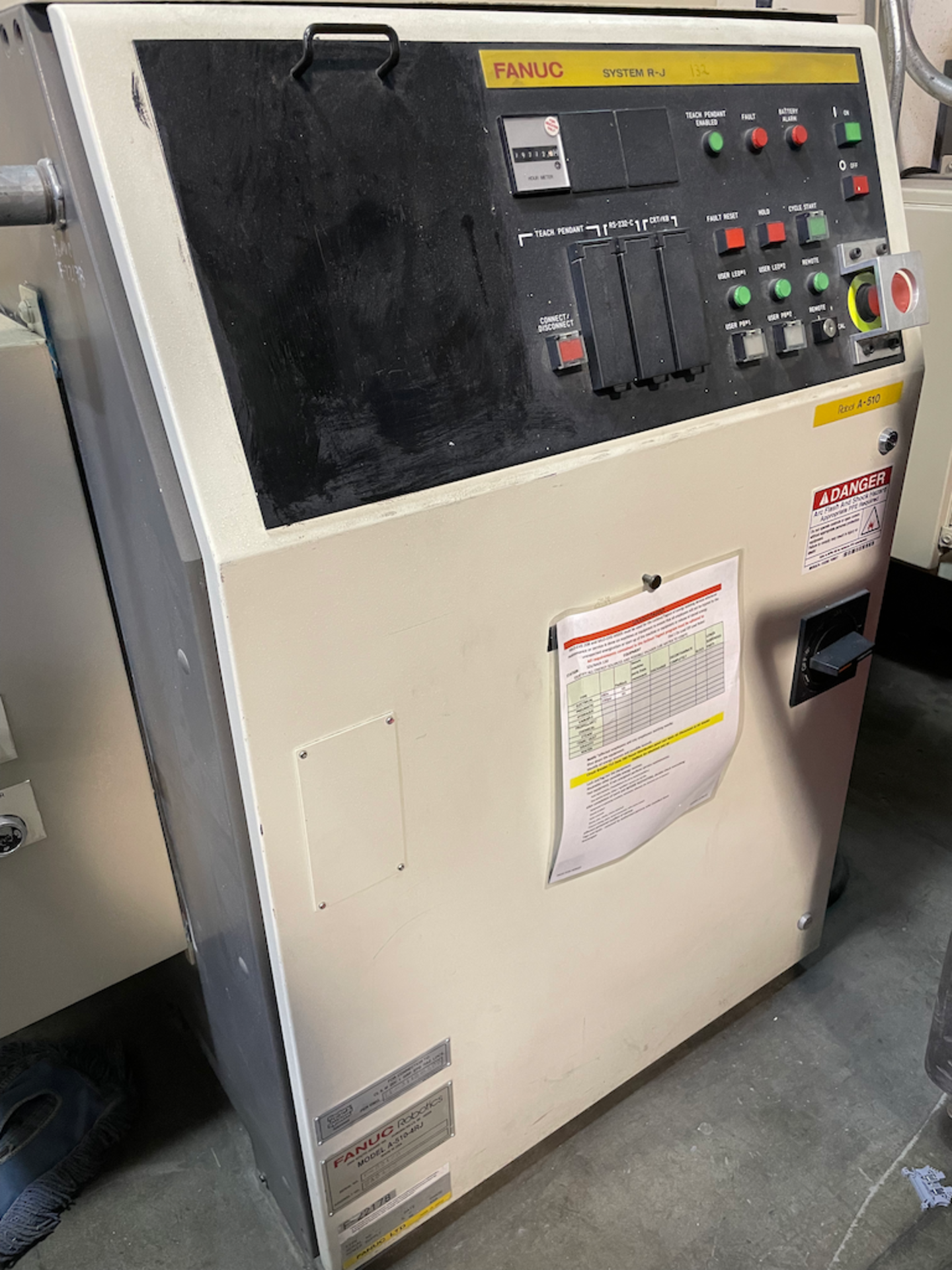 LOT: Consisting of (2) FANUC R-J Controllers, (2) Fanuc MHE1 Teaching Pendants & (2) FANUC 3 Axis - Image 27 of 36