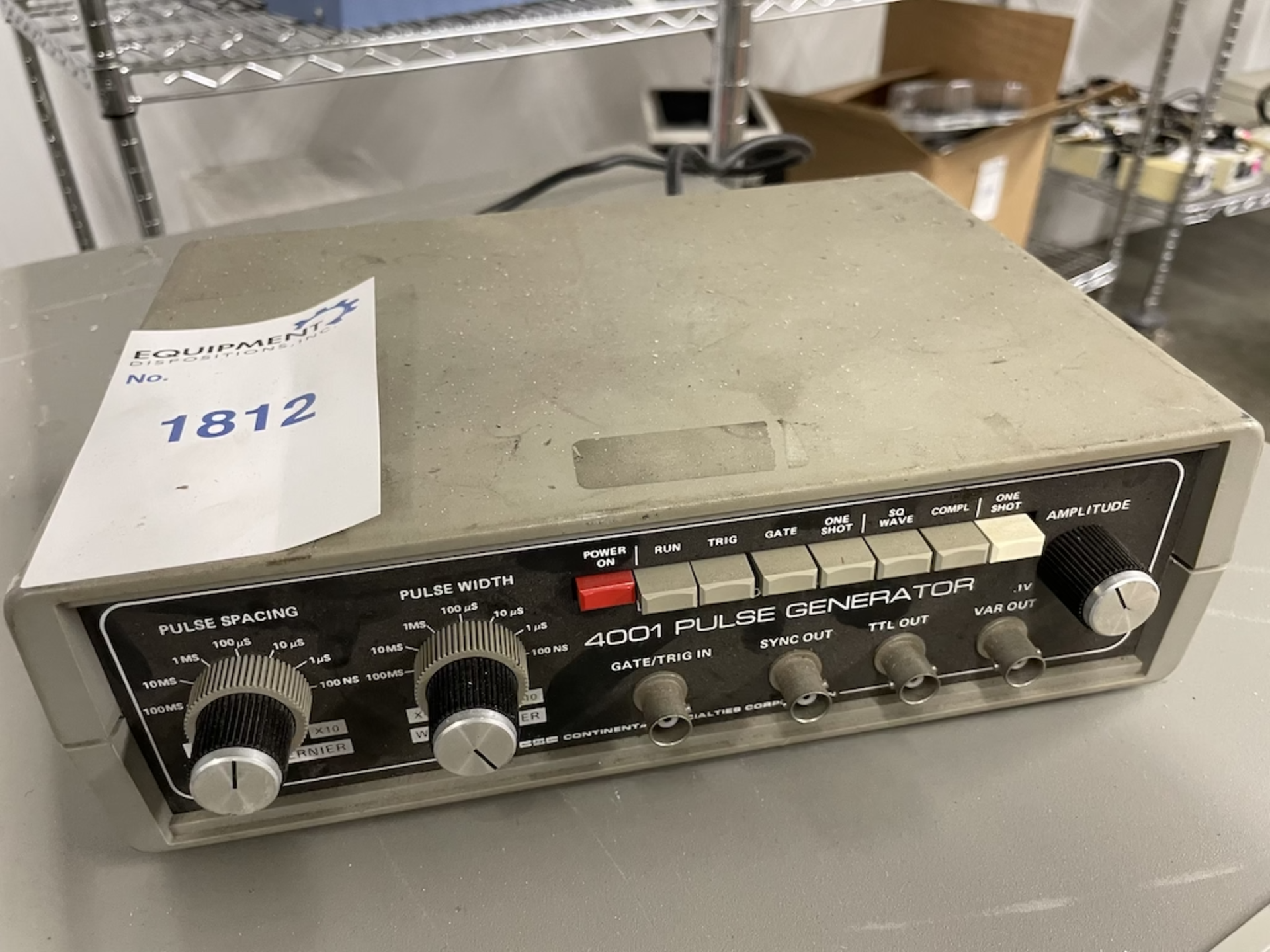 CSC Continental Specialties Corporation 4001 Pulse Generator