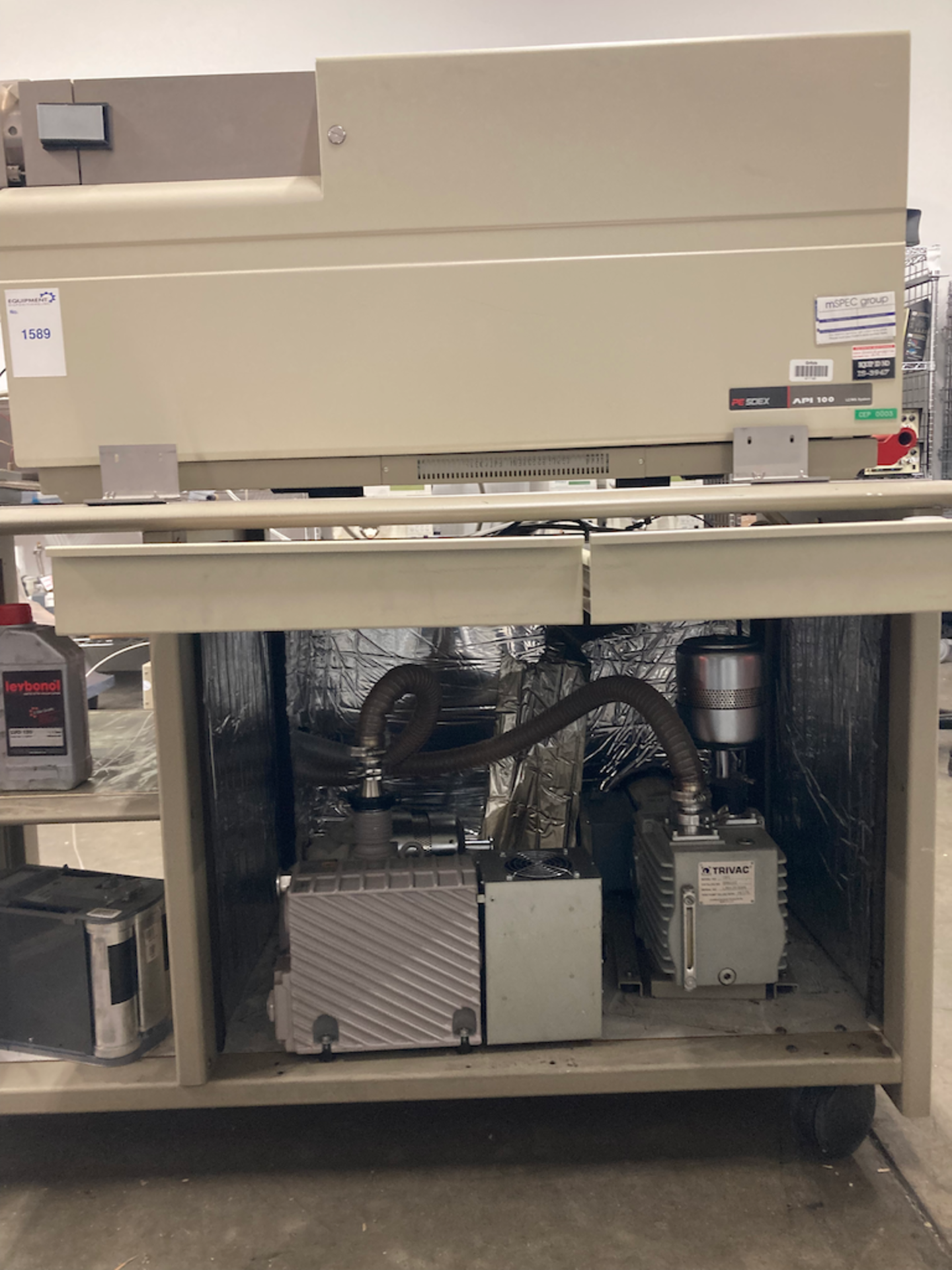 PE Sciex Api 100 Electrospray Ionization Mass Spectrometer LC/MS System Module - Image 3 of 9