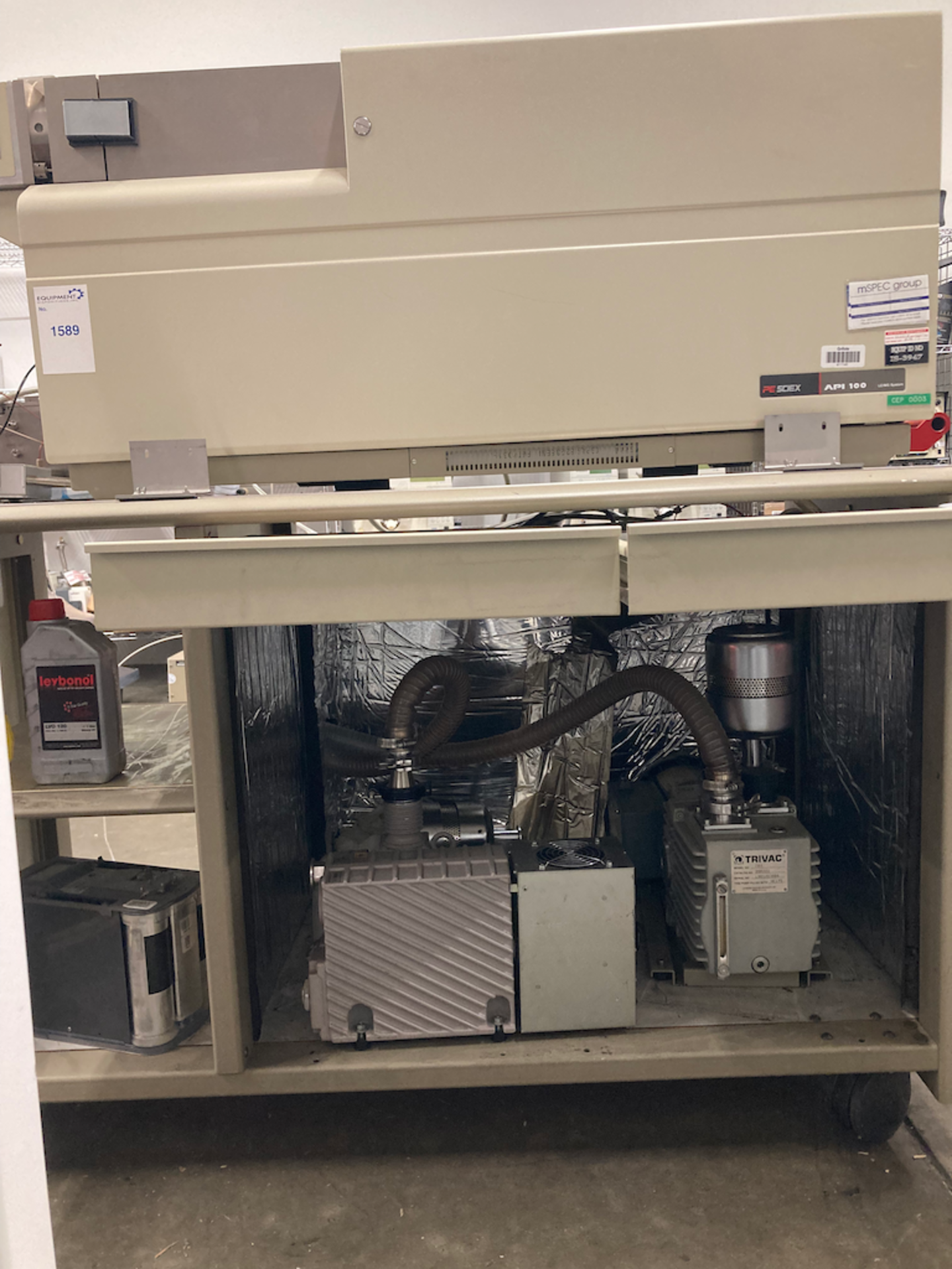 PE Sciex Api 100 Electrospray Ionization Mass Spectrometer LC/MS System Module - Image 4 of 9