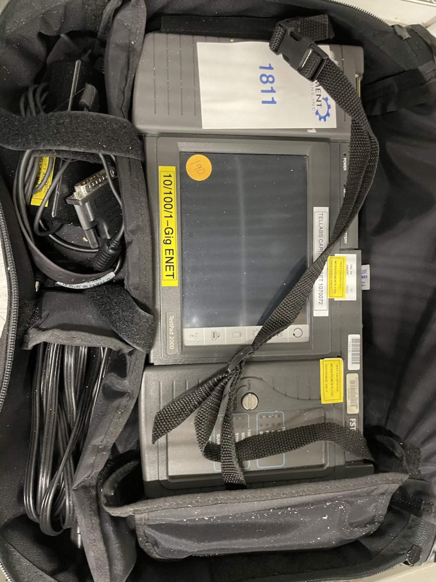 Acterna FST-2802 Test Pad 2000 Version 3 with Carrying Case - Image 2 of 3