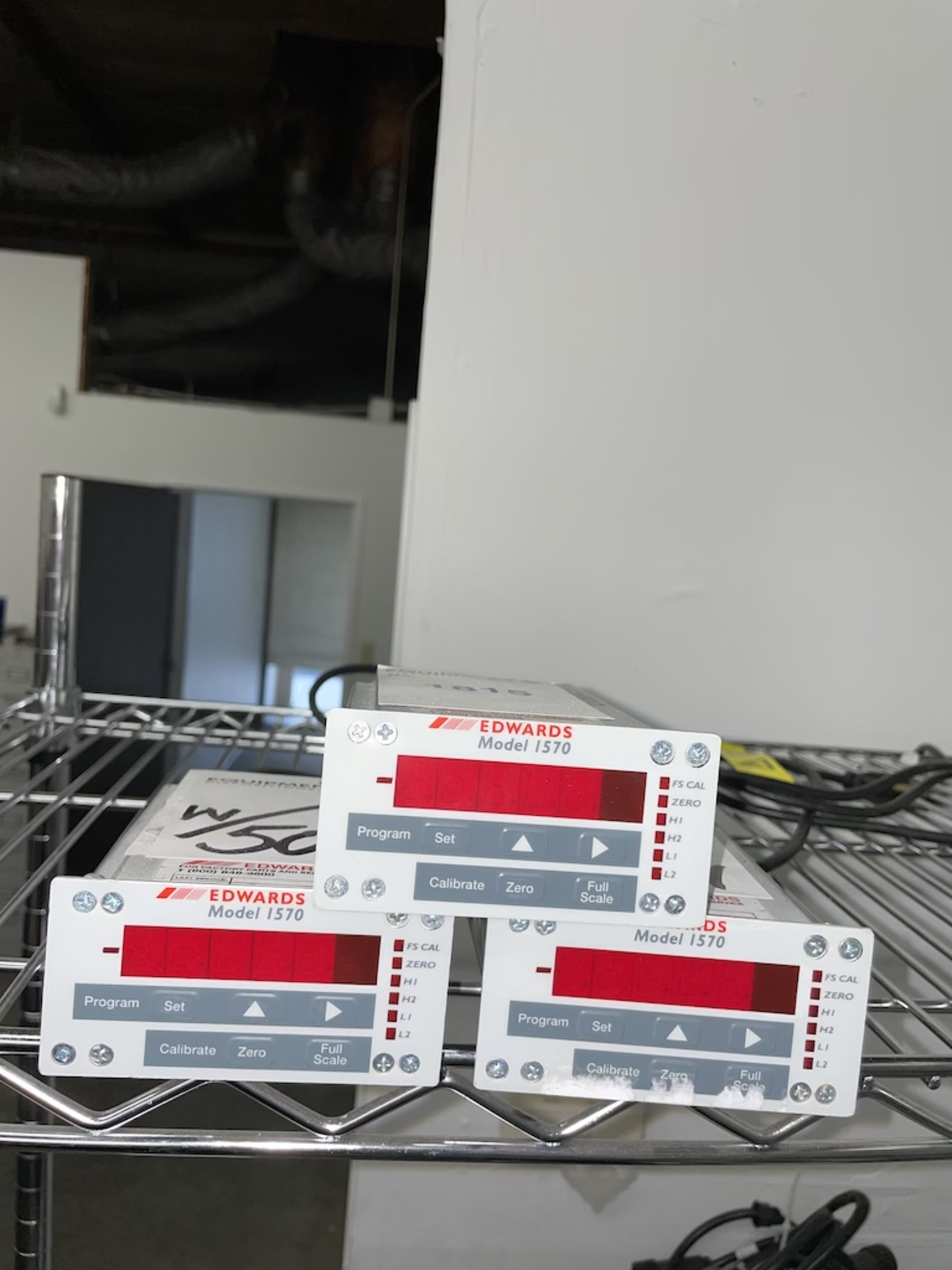 Lot: Qty-3 Edwards Model 1570 Temperature Controllers - Image 3 of 4