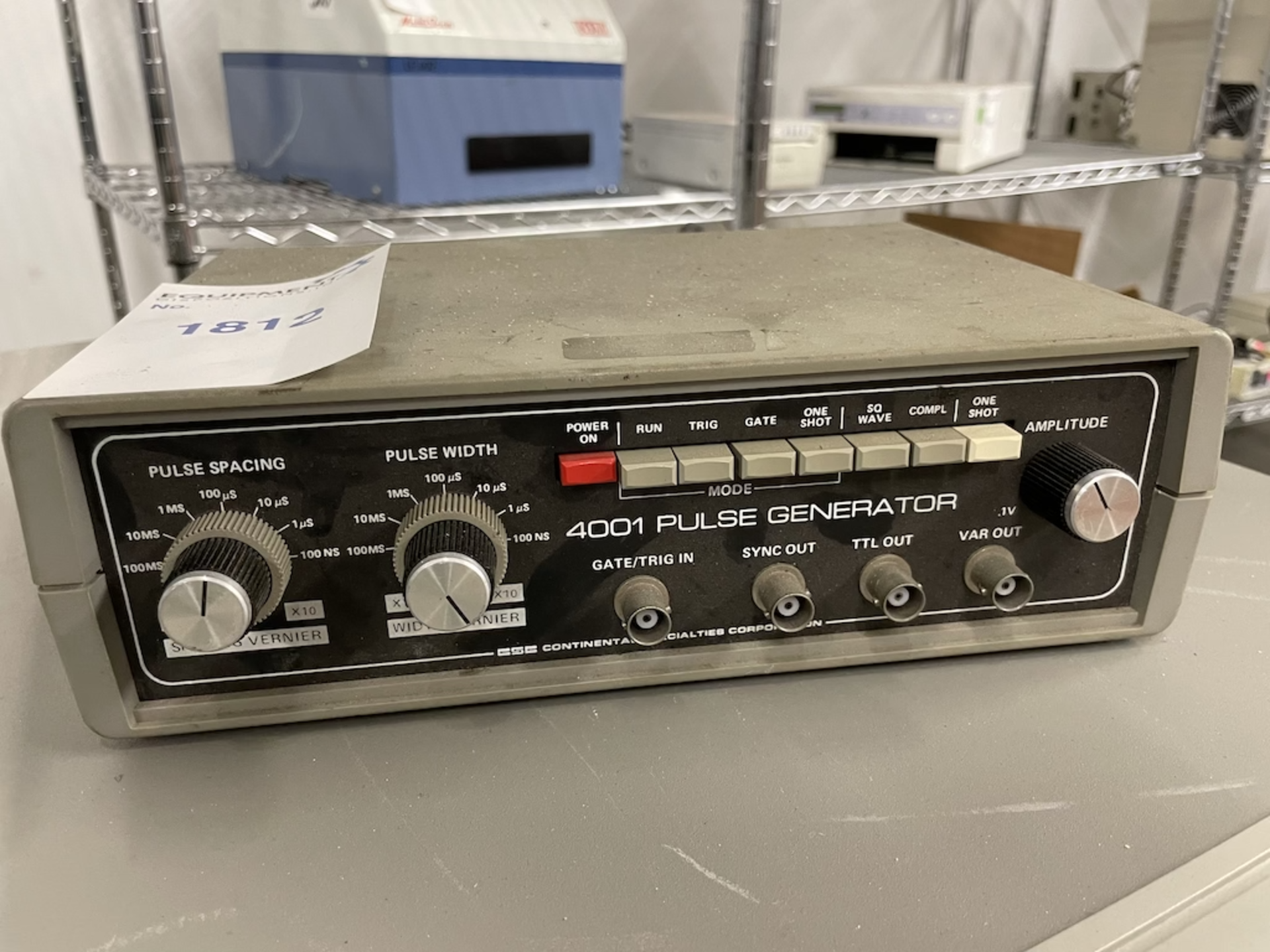 CSC Continental Specialties Corporation 4001 Pulse Generator - Image 2 of 2