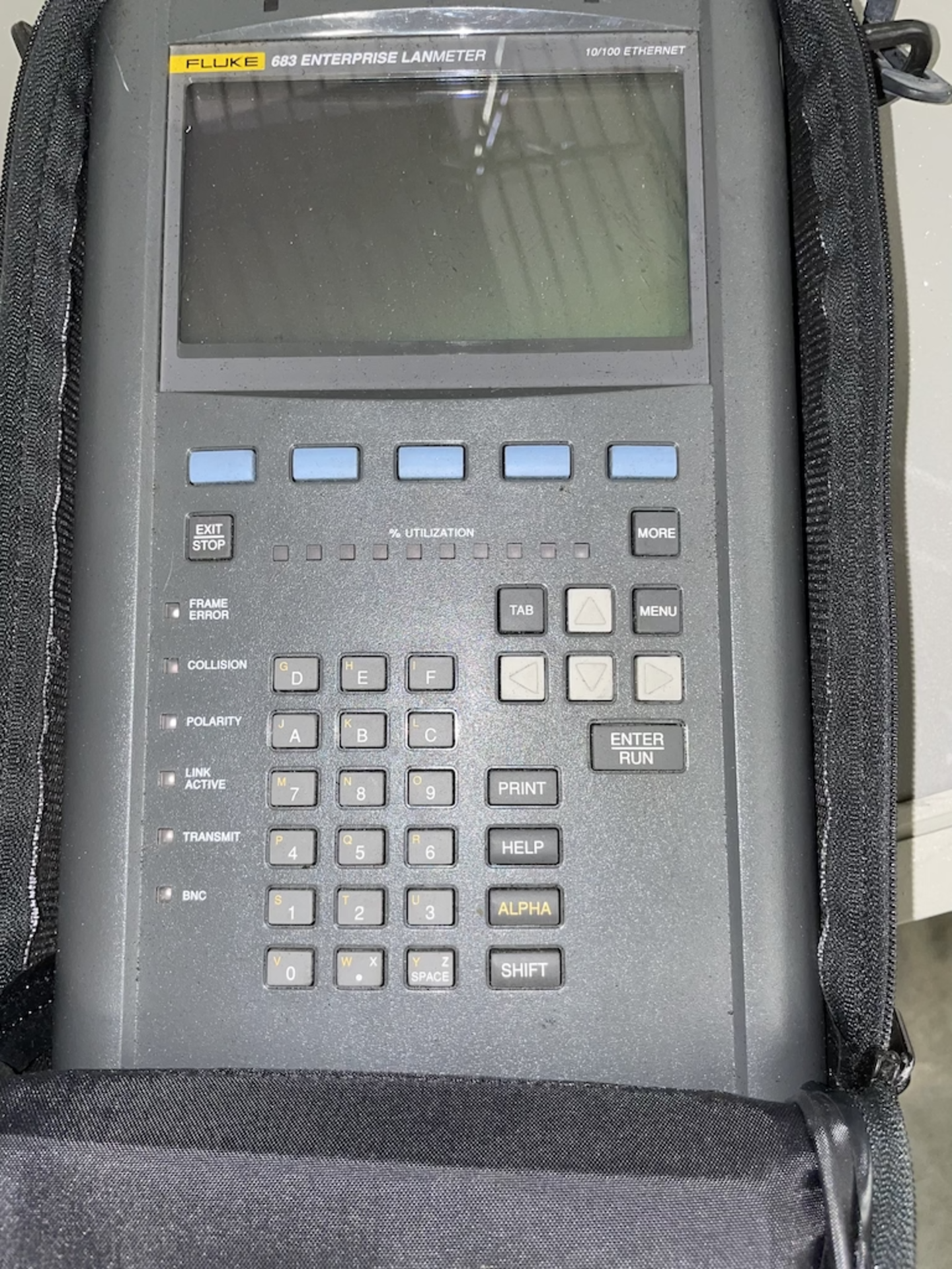 Fluke 683 Enterprise Lan Meter 10|100 Ethernet w Carrying Case - Image 3 of 4