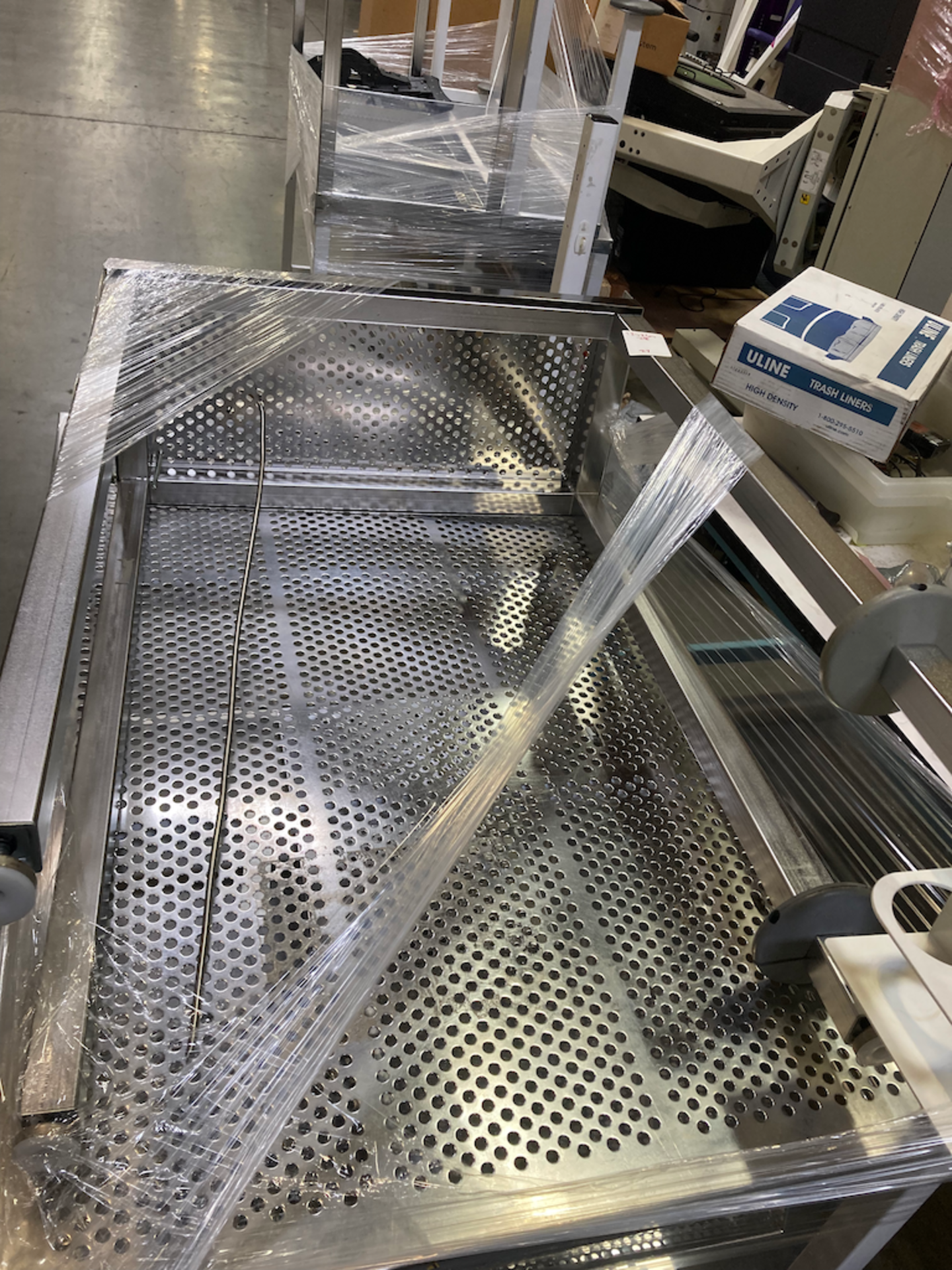 26 x 12 x 28 Perforated Stainless Steel Cleanroom Table - Image 3 of 3