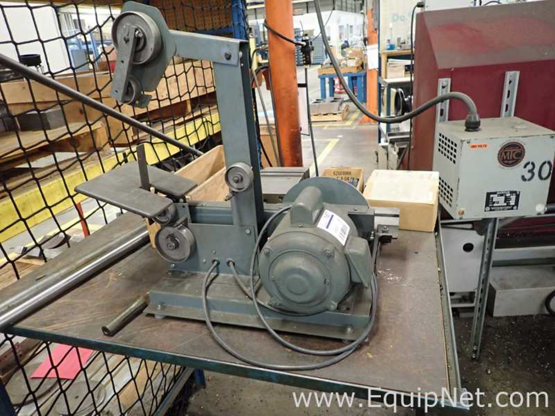 Enco 163-4512 1 Inch and 8 Inch Belt and Disc Sander - Image 2 of 4