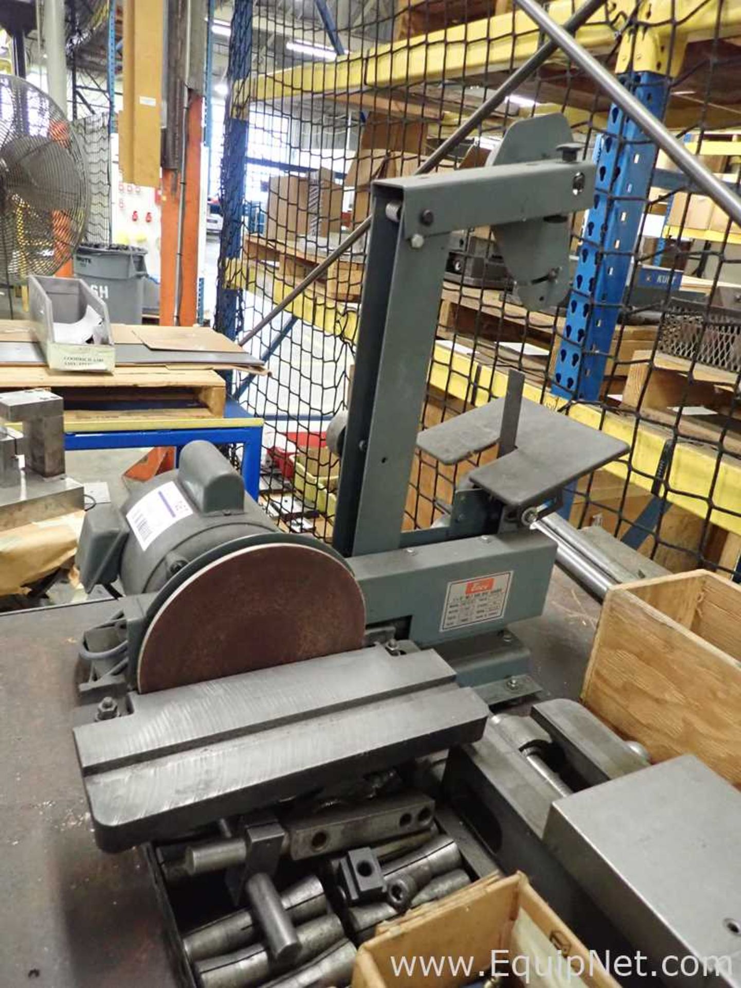 Enco 163-4512 1 Inch and 8 Inch Belt and Disc Sander