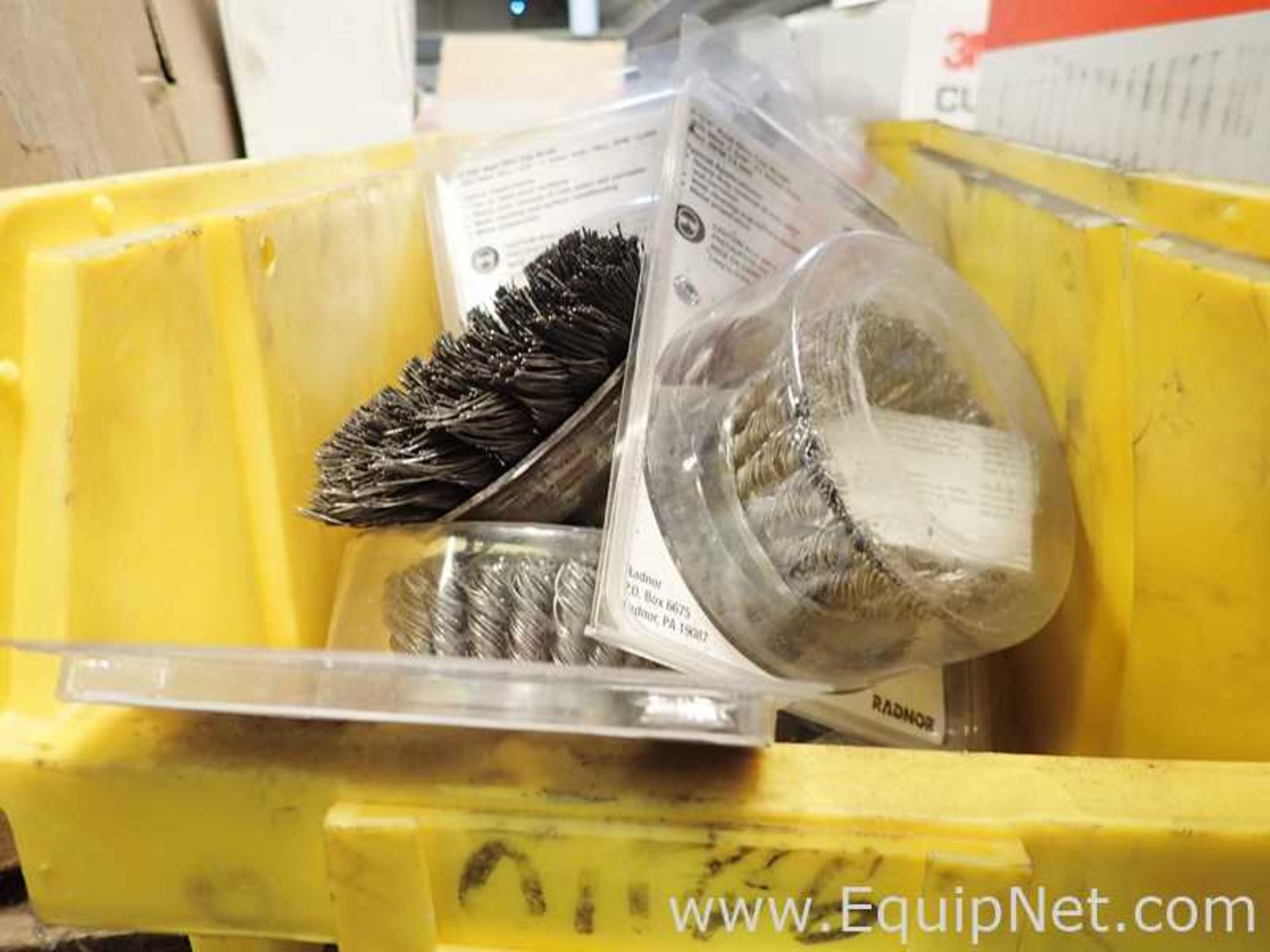 Storage Cart with Various Sanding Belts and Grinding Supplies - Image 5 of 10