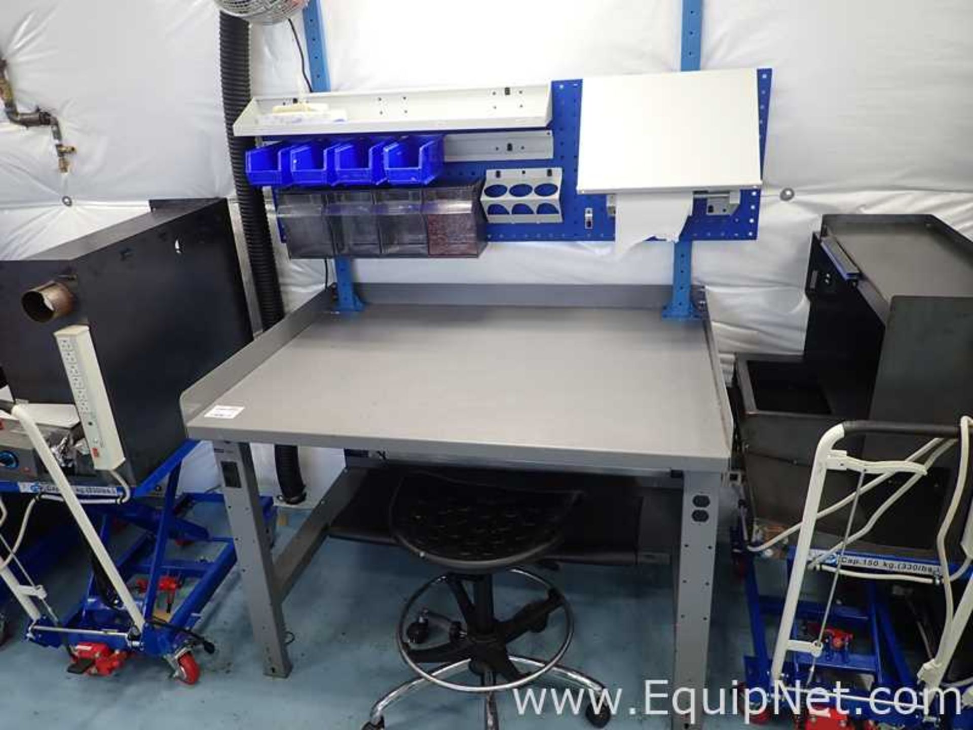 Lot of 3 Global Industrial Workstations - Image 3 of 4
