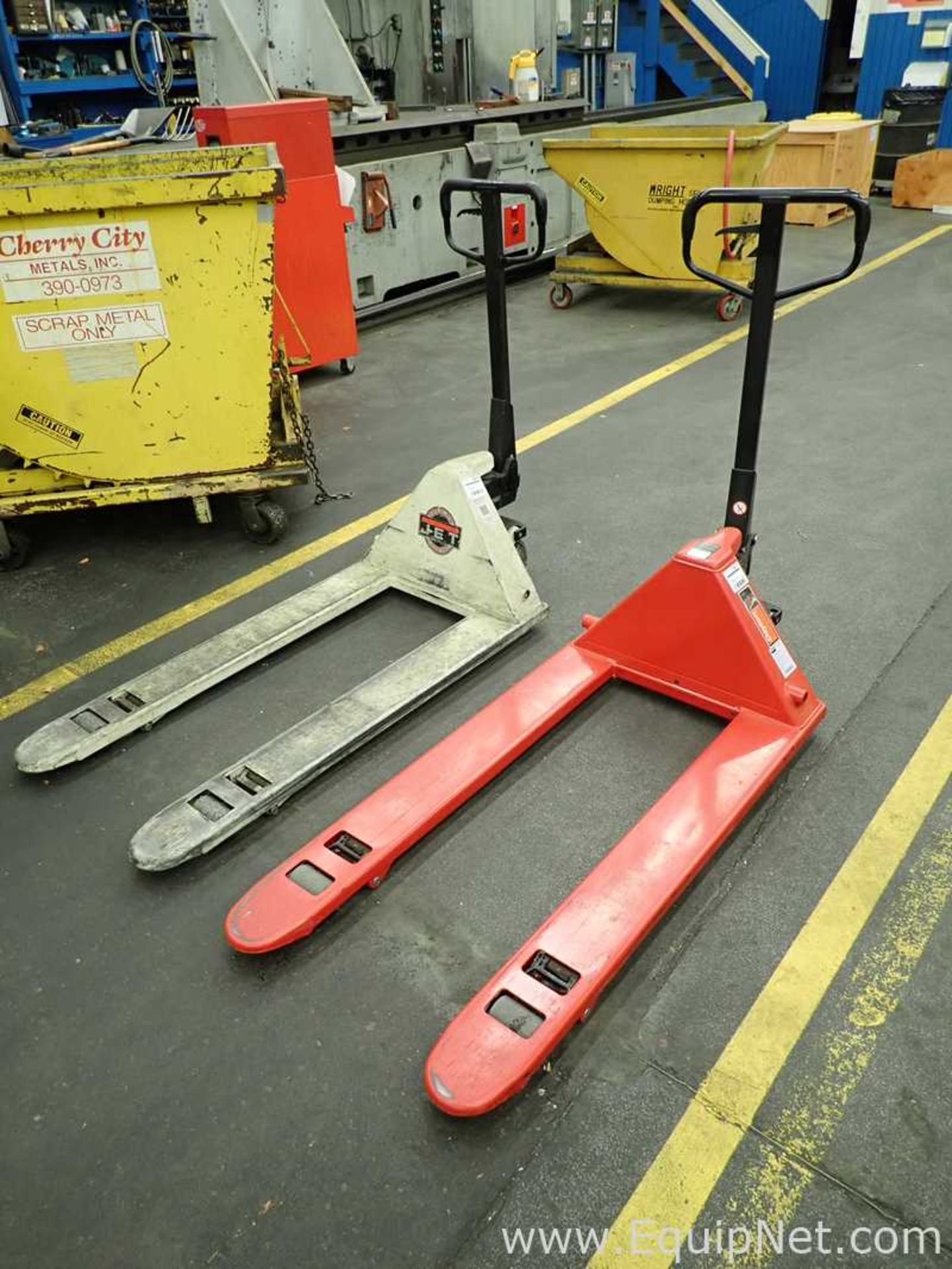 Lot of 2 Manual Pallet Jacks