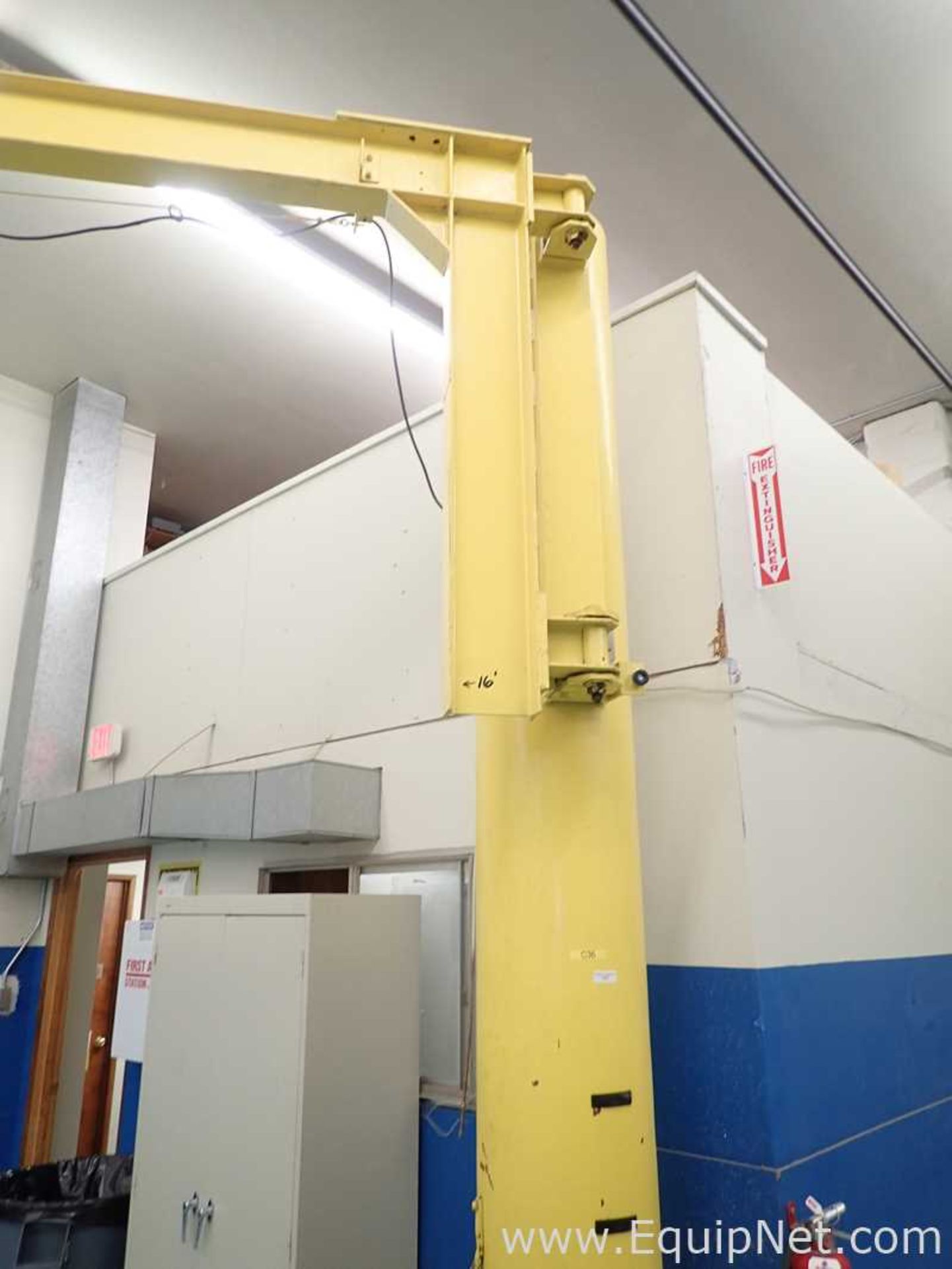 Half Ton Pedestal Jib Crane C36 - Image 4 of 4