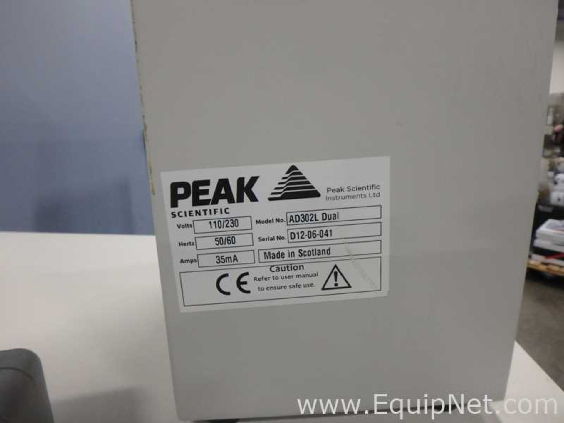 Peak Scientific Instruments Ltd. NM300L-Dual Laboratory Gas Generator - Image 10 of 13