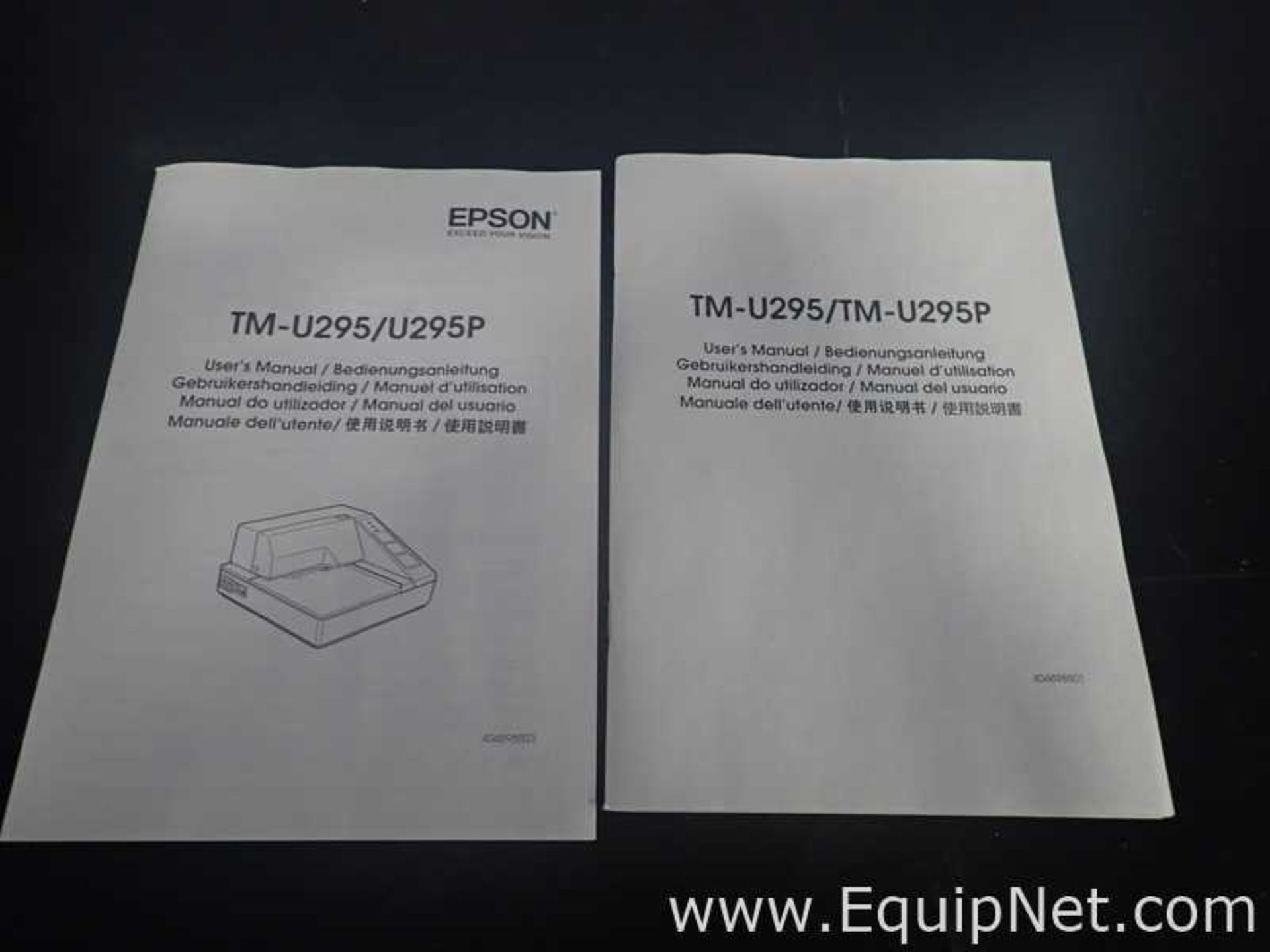 Lot of 2 Epson M66SA Printers - Image 9 of 9