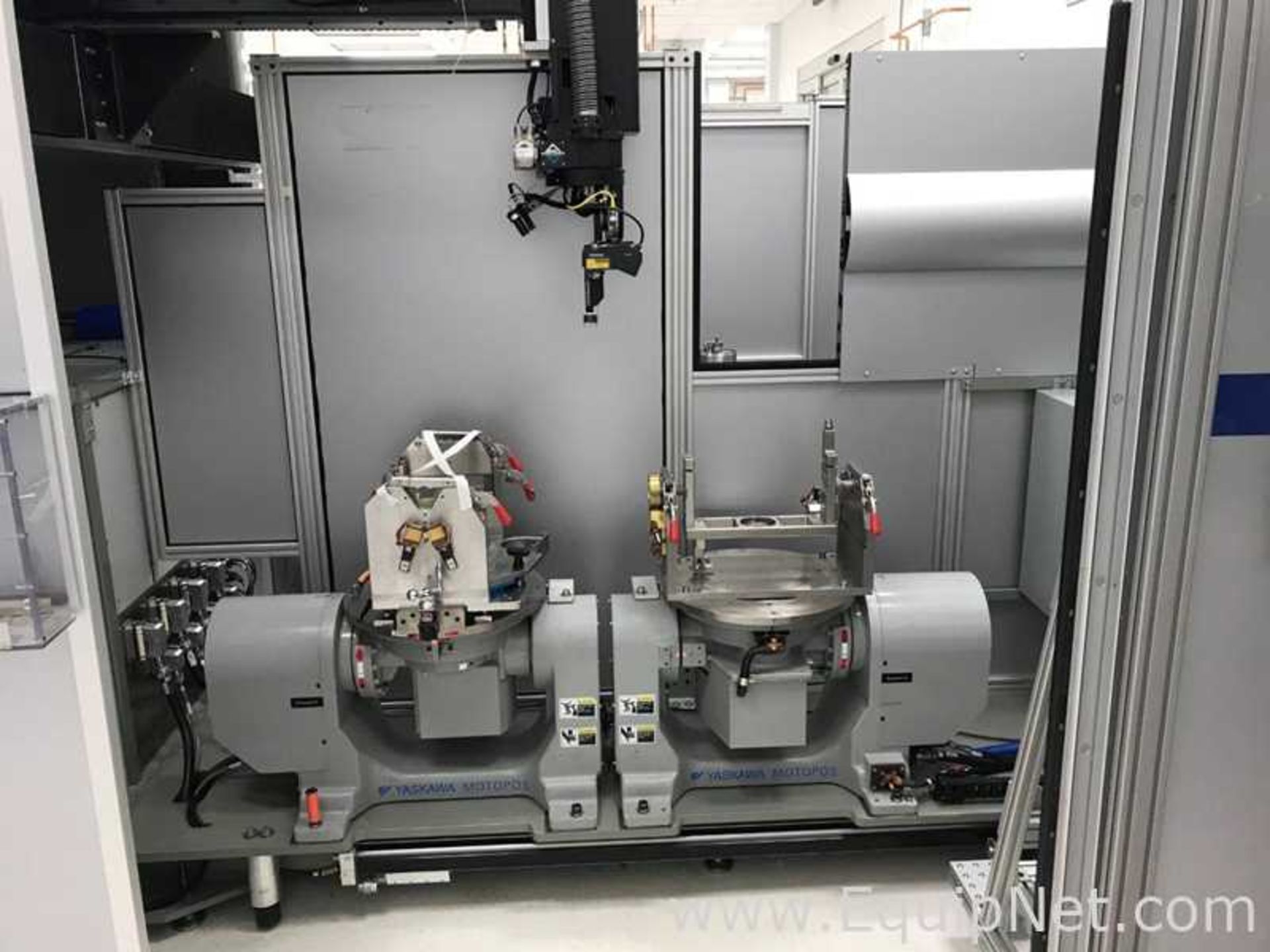 Liburdi Automation Laws 5000 Multi Axis Tig Welding Cell with 4 Yaskawa Robotic Positioners - Image 7 of 13