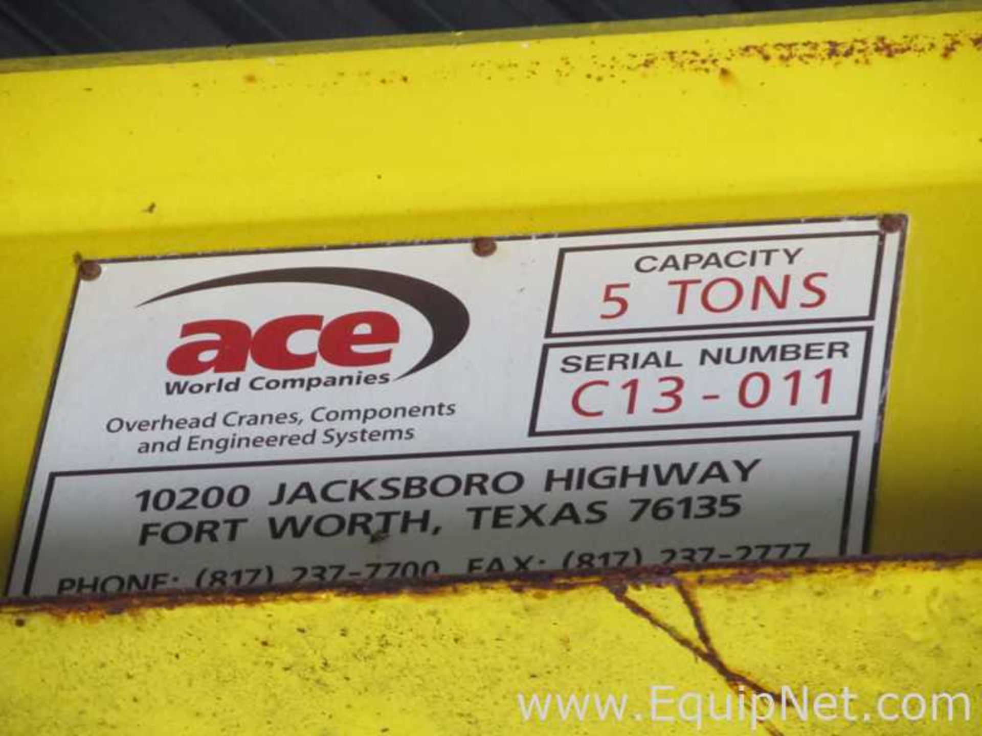 ACE 5 Ton Jib Crane - Image 4 of 4