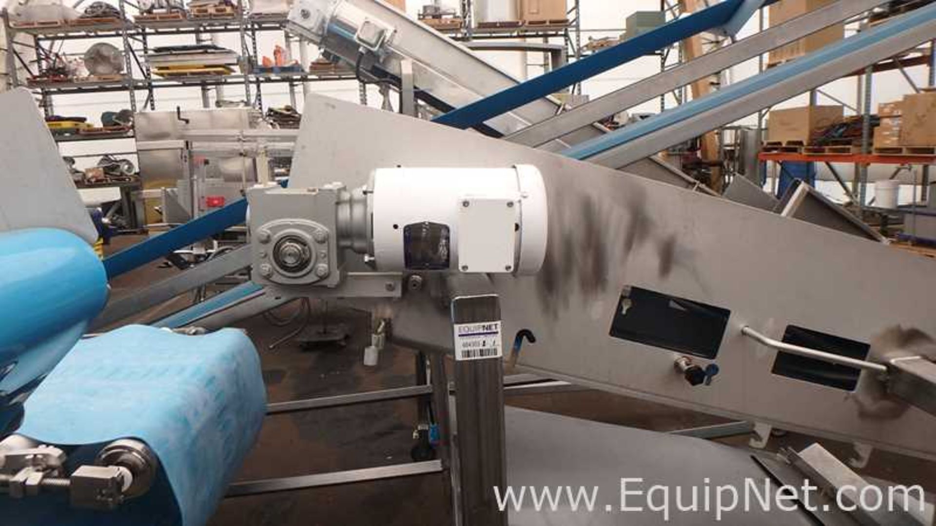 Stainless Steel Bulk Transfer Conveyor 16 Inches Wide With Small Decline - Image 2 of 6