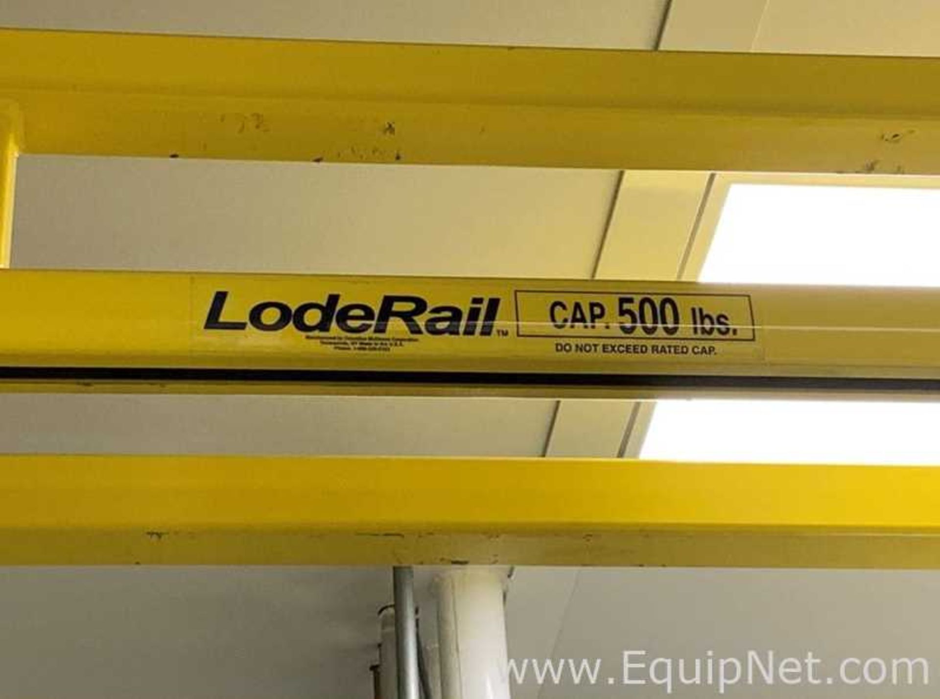 500 lb Capacity LodeRail Bridge Crane