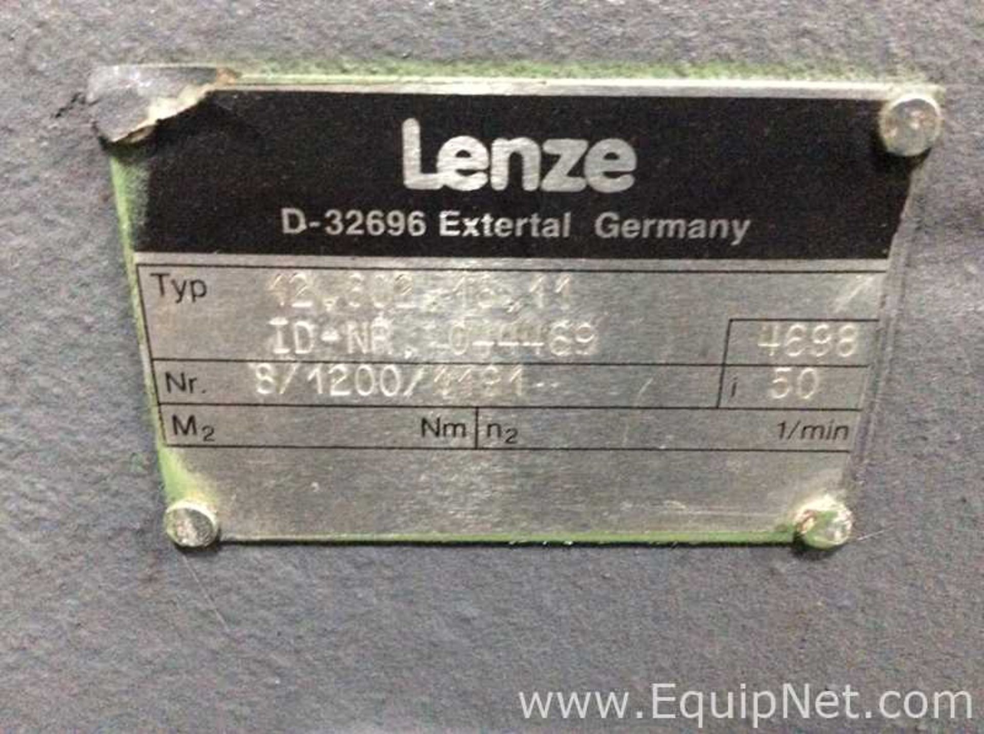 Lenze 12.206 electric Motor With Drive Box - Image 3 of 8